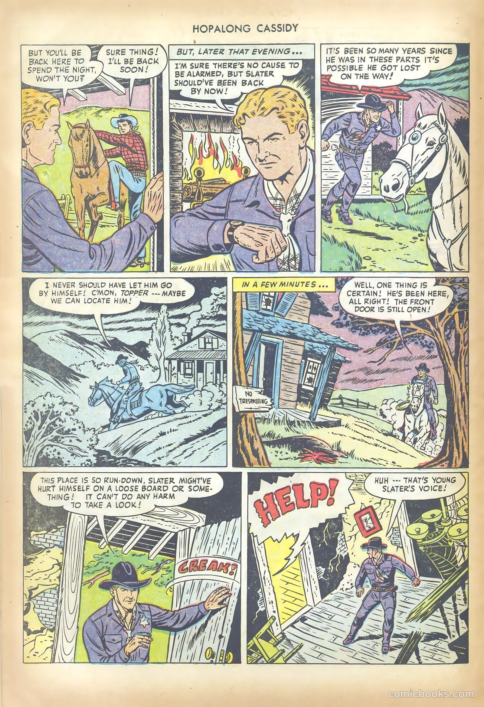 Hopalong Cassidy #39 (1950) — page 22 of 52