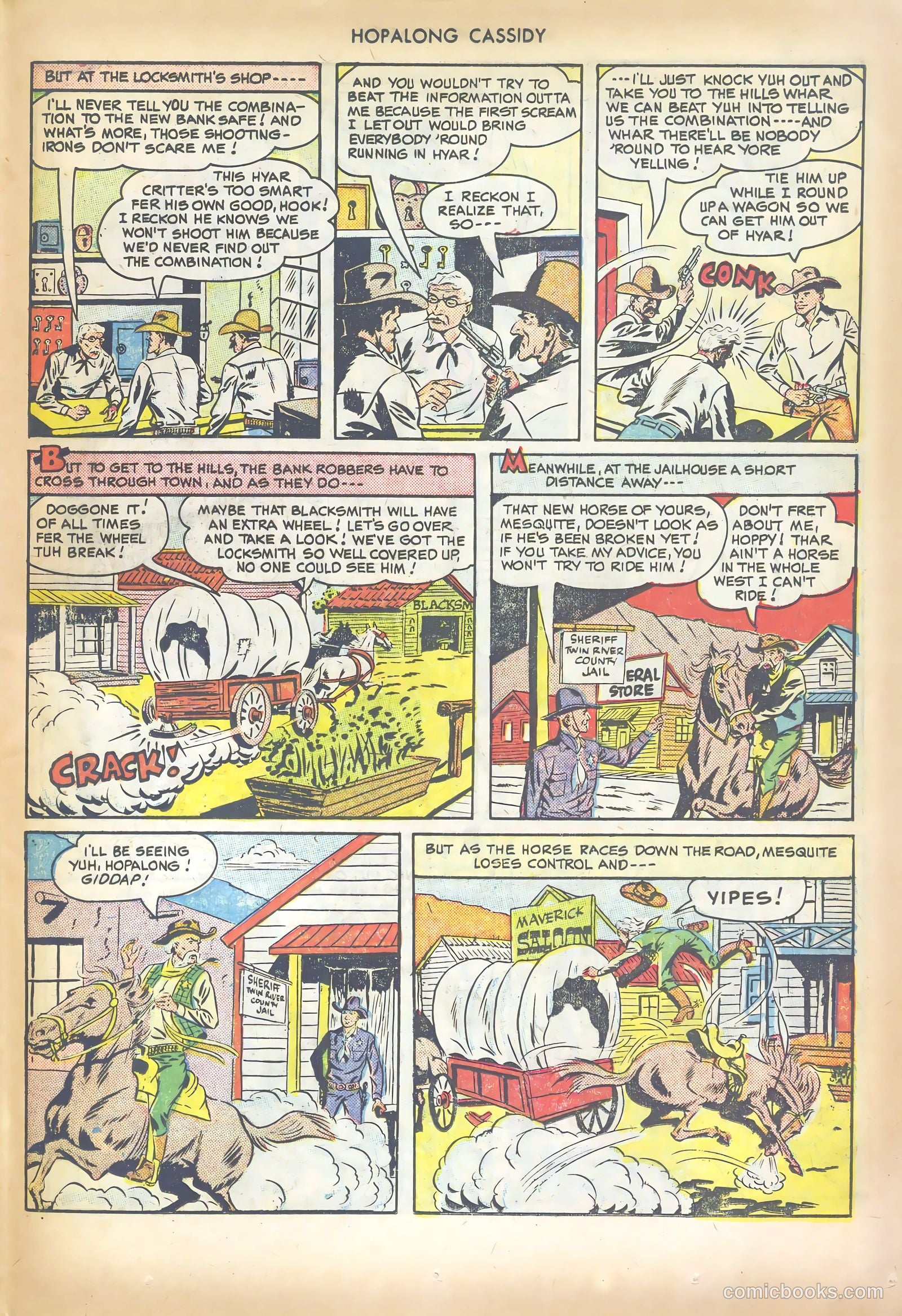 Hopalong Cassidy #39 (1950) — page 27 of 52