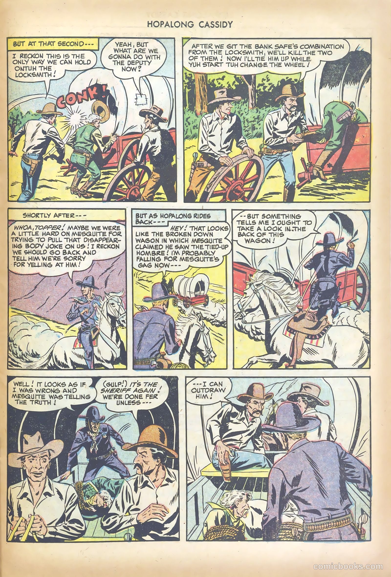 Hopalong Cassidy #39 (1950) — page 31 of 52