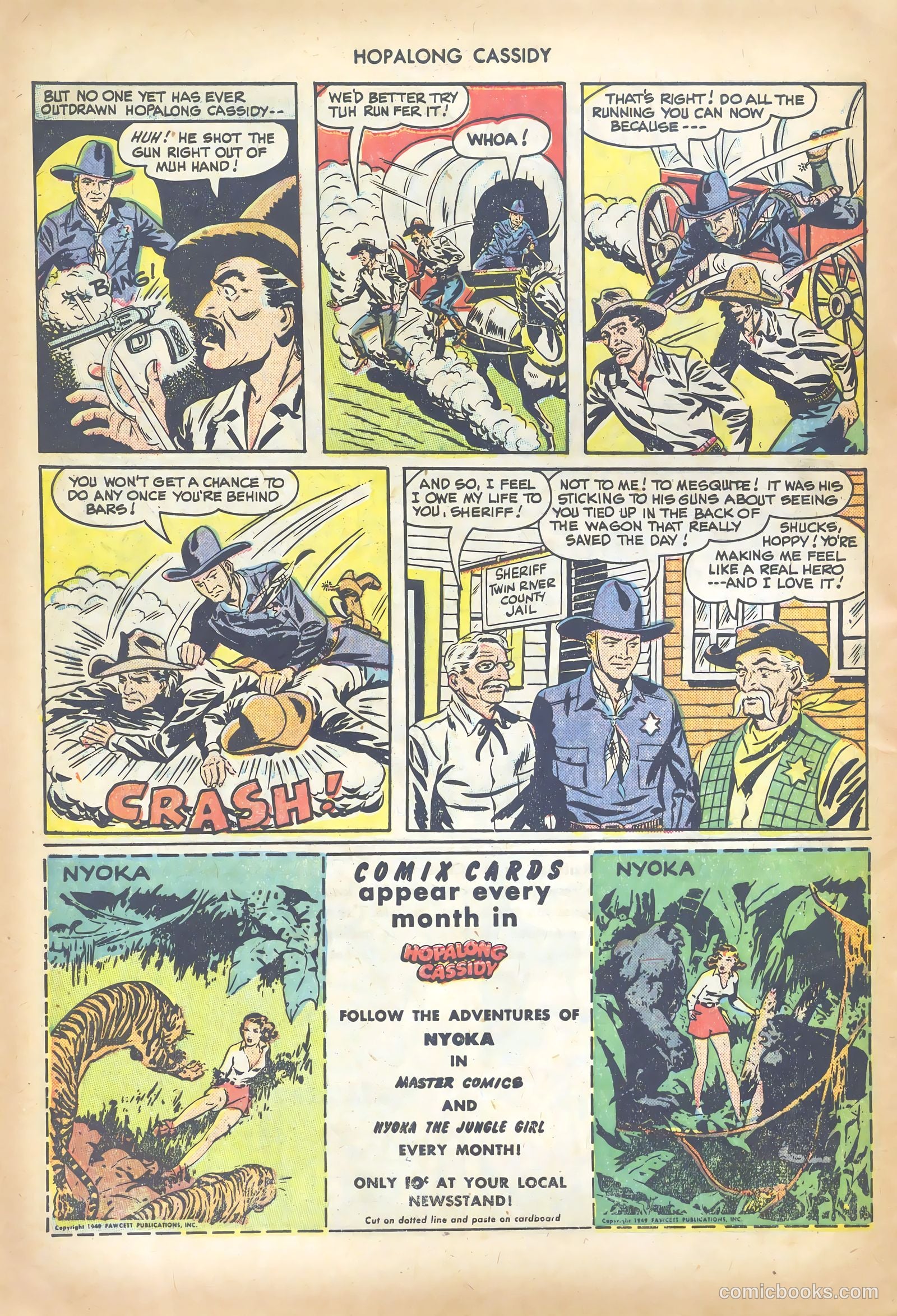 Hopalong Cassidy #39 (1950) — page 32 of 52