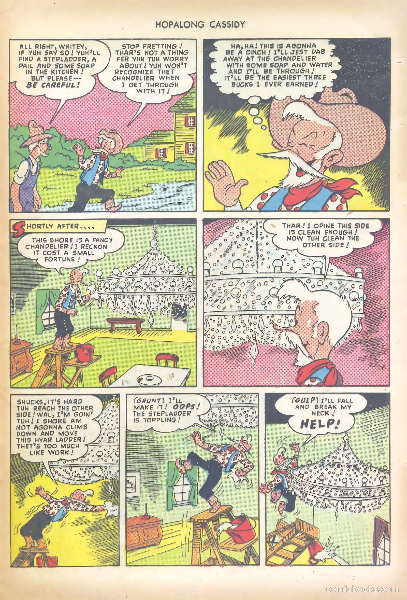 Hopalong Cassidy #39 (1950) — page 37 of 52