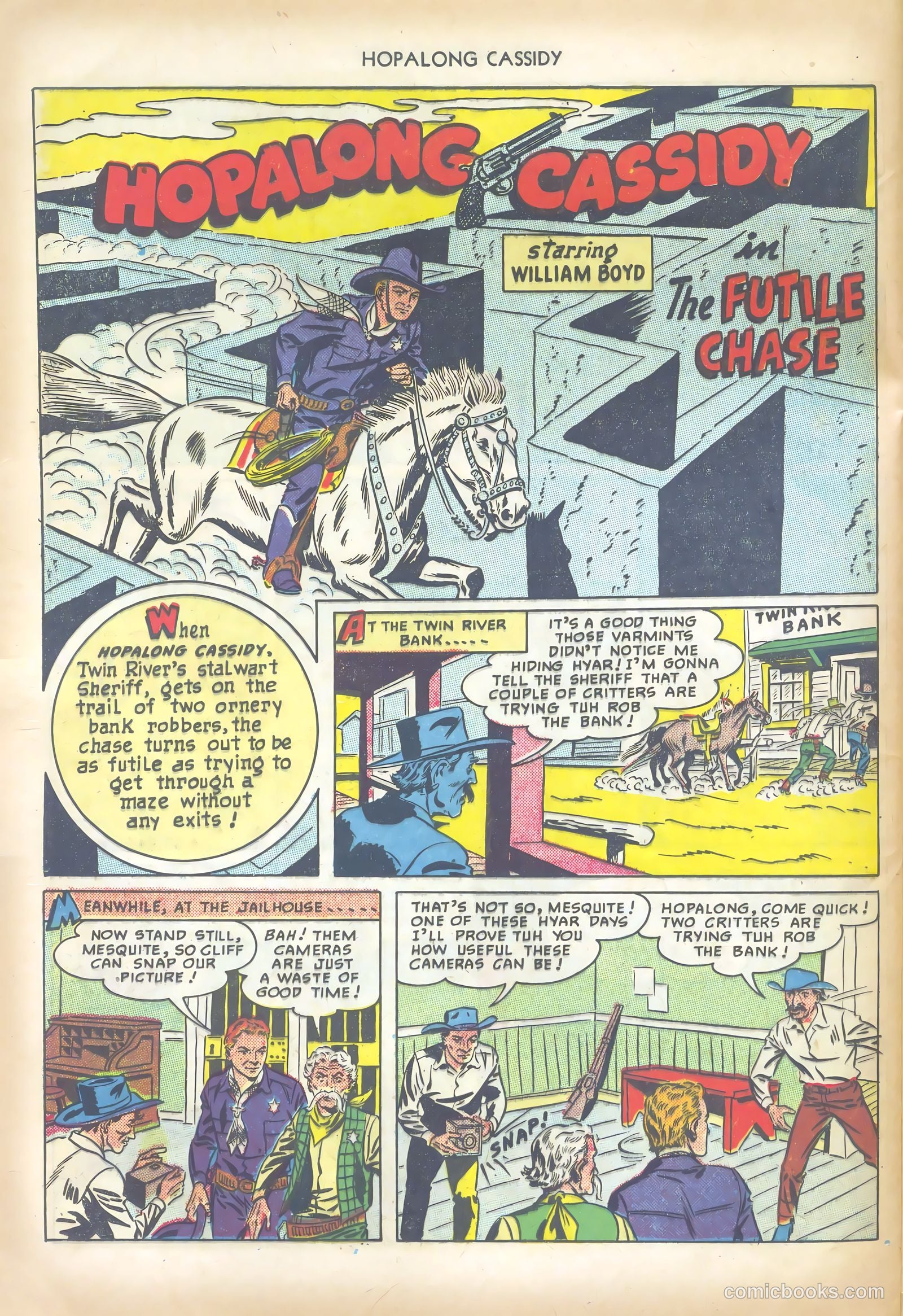 Hopalong Cassidy #39 (1950) — page 40 of 52