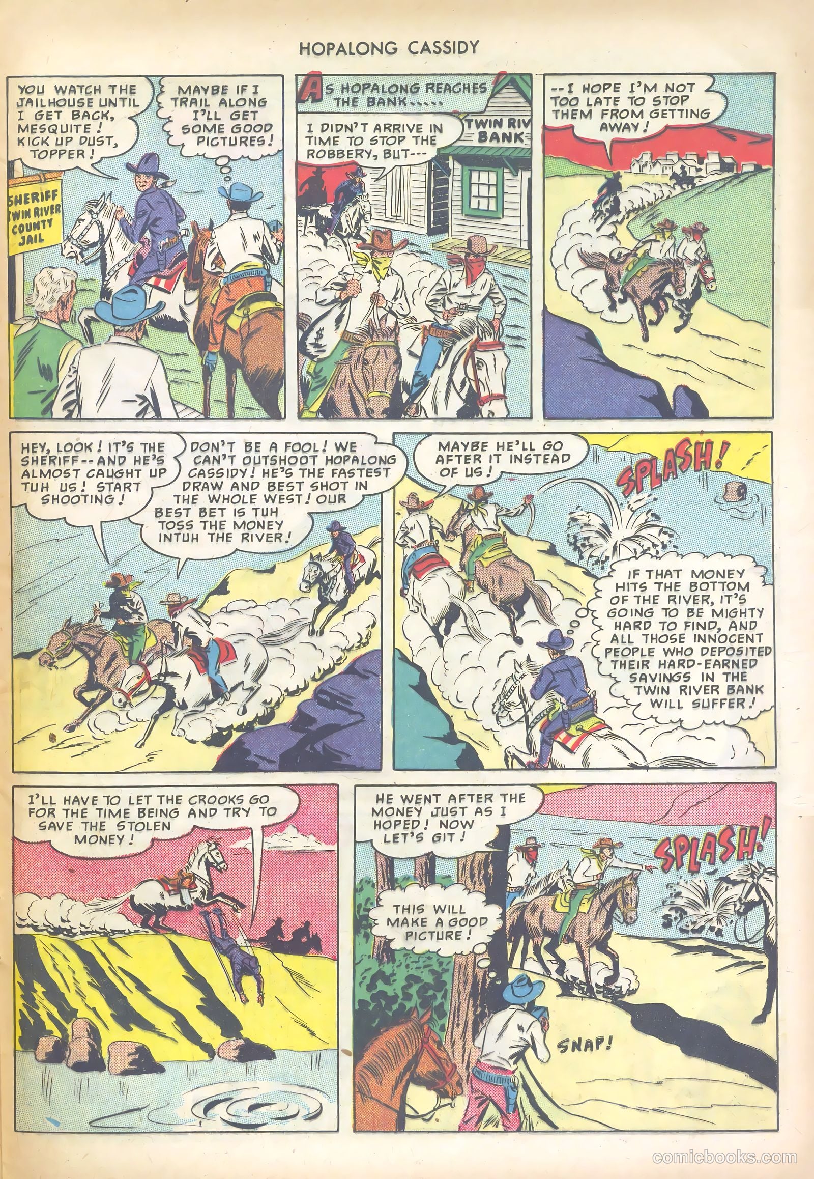 Hopalong Cassidy #39 (1950) — page 41 of 52