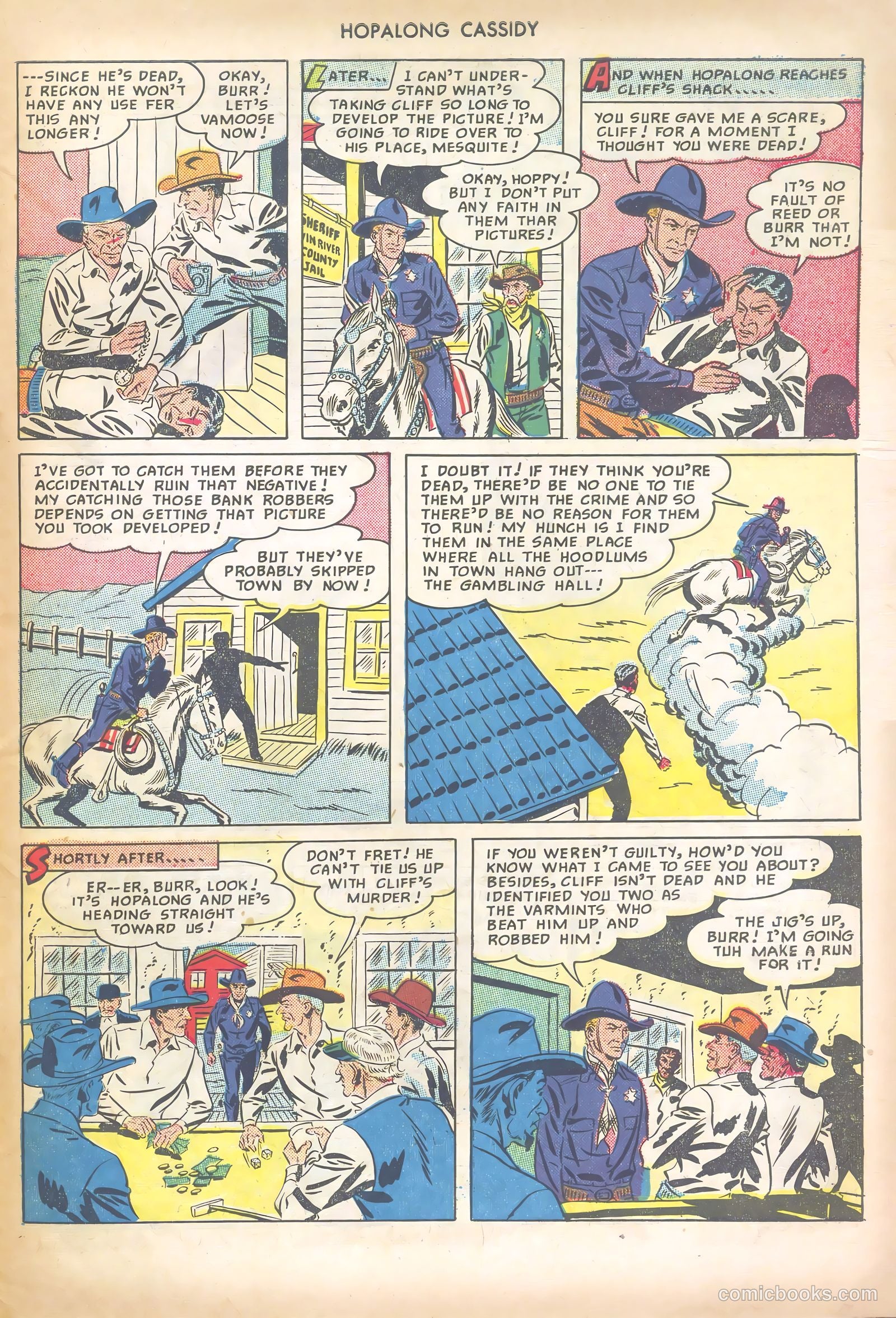 Hopalong Cassidy #39 (1950) — page 43 of 52
