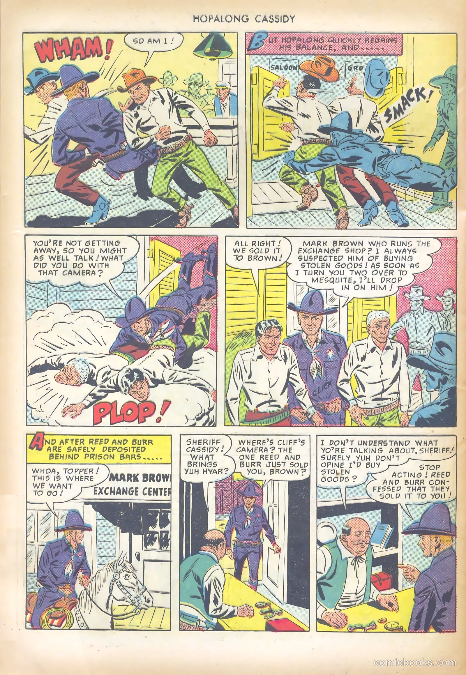 Hopalong Cassidy #39 (1950) — page 44 of 52