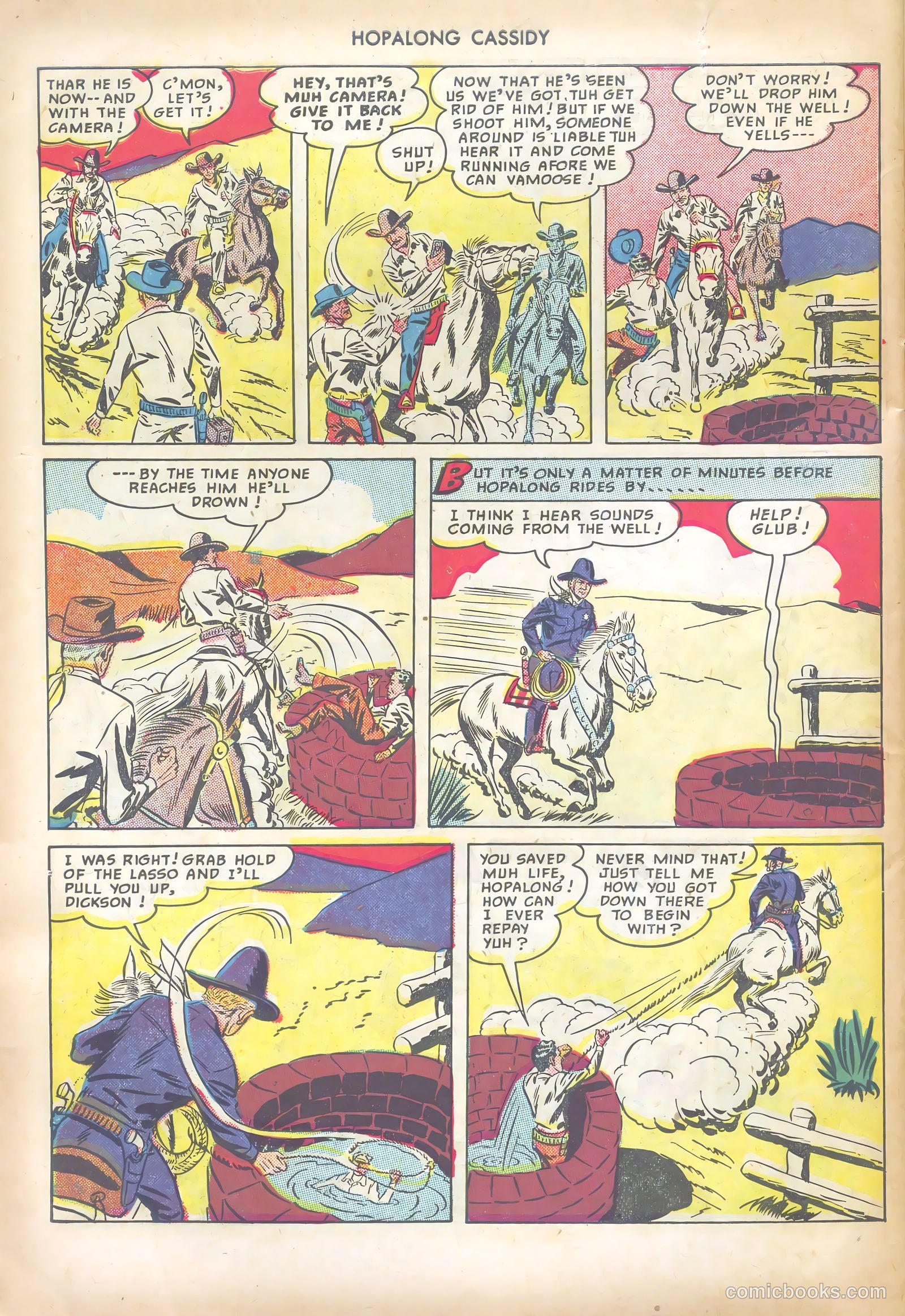 Hopalong Cassidy #39 (1950) — page 46 of 52