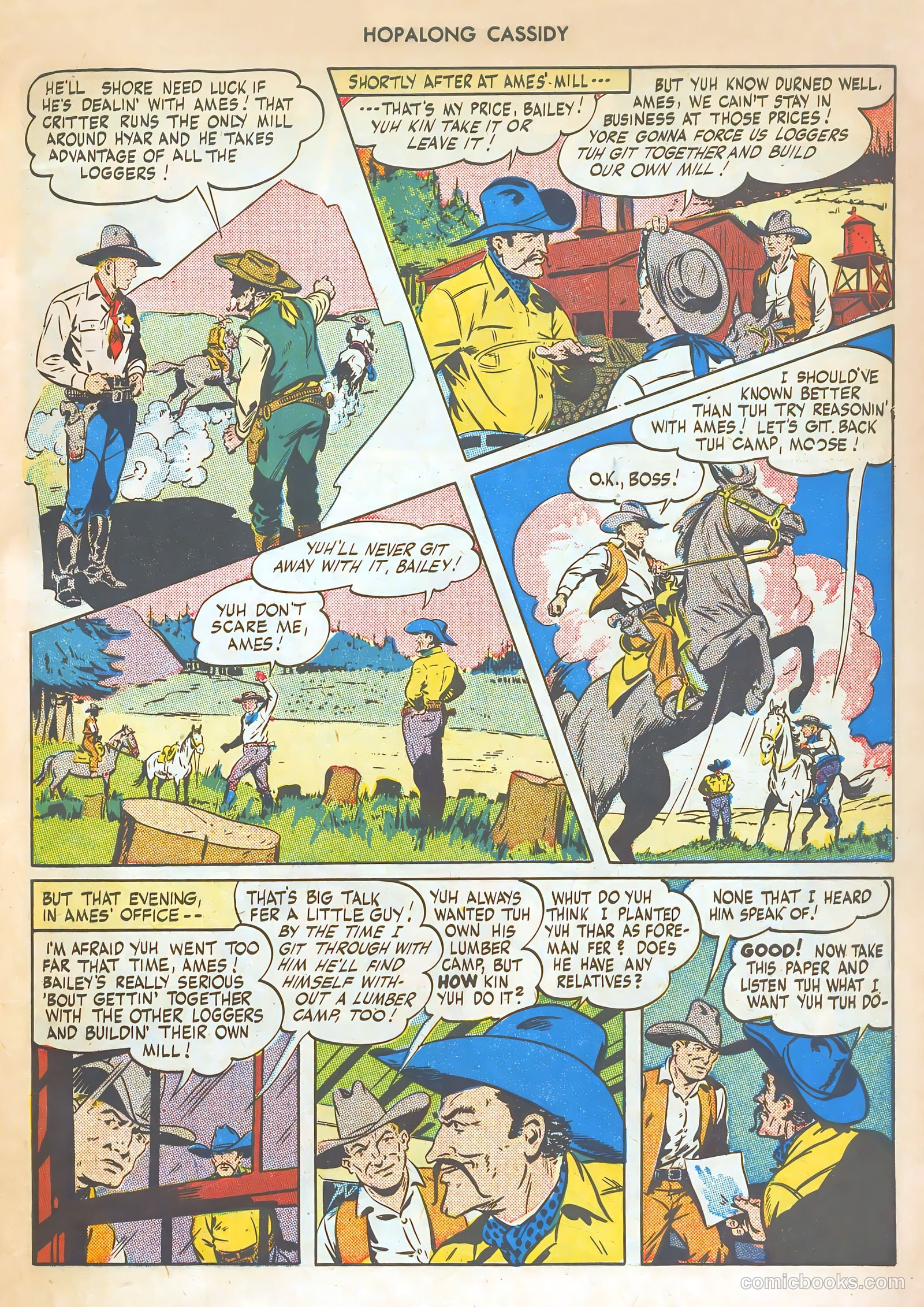 Hopalong Cassidy #4 (1946) — page 5 of 52