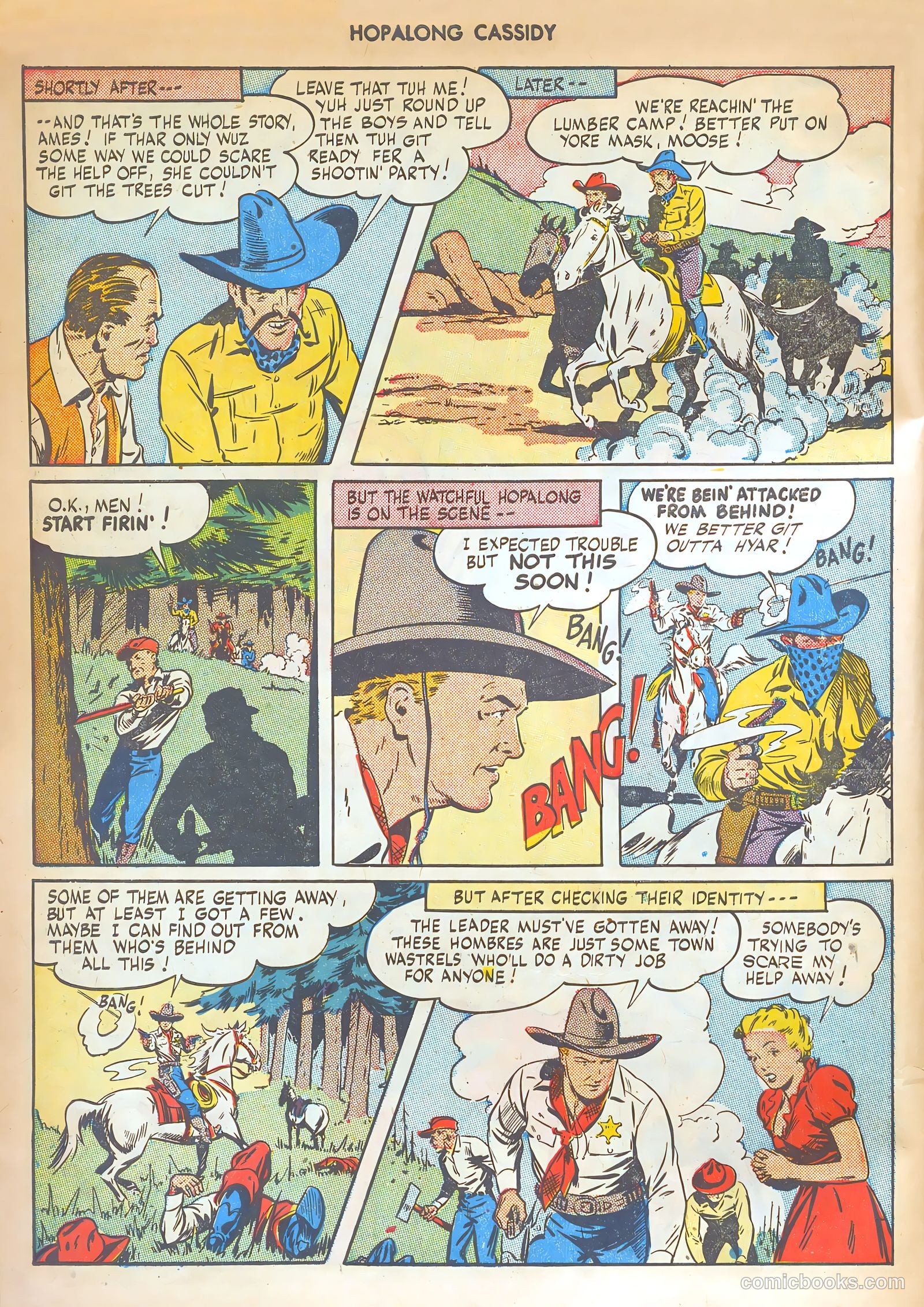Hopalong Cassidy #4 (1946) — page 10 of 52