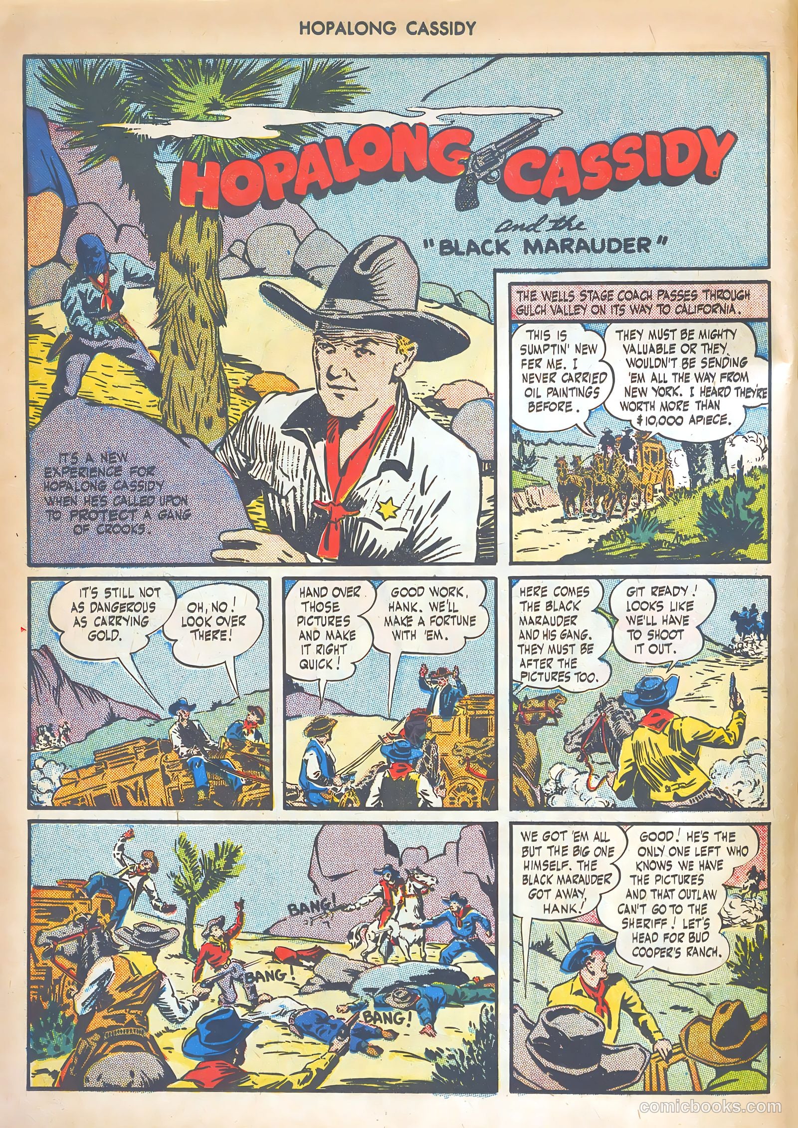 Hopalong Cassidy #4 (1946) — page 16 of 52