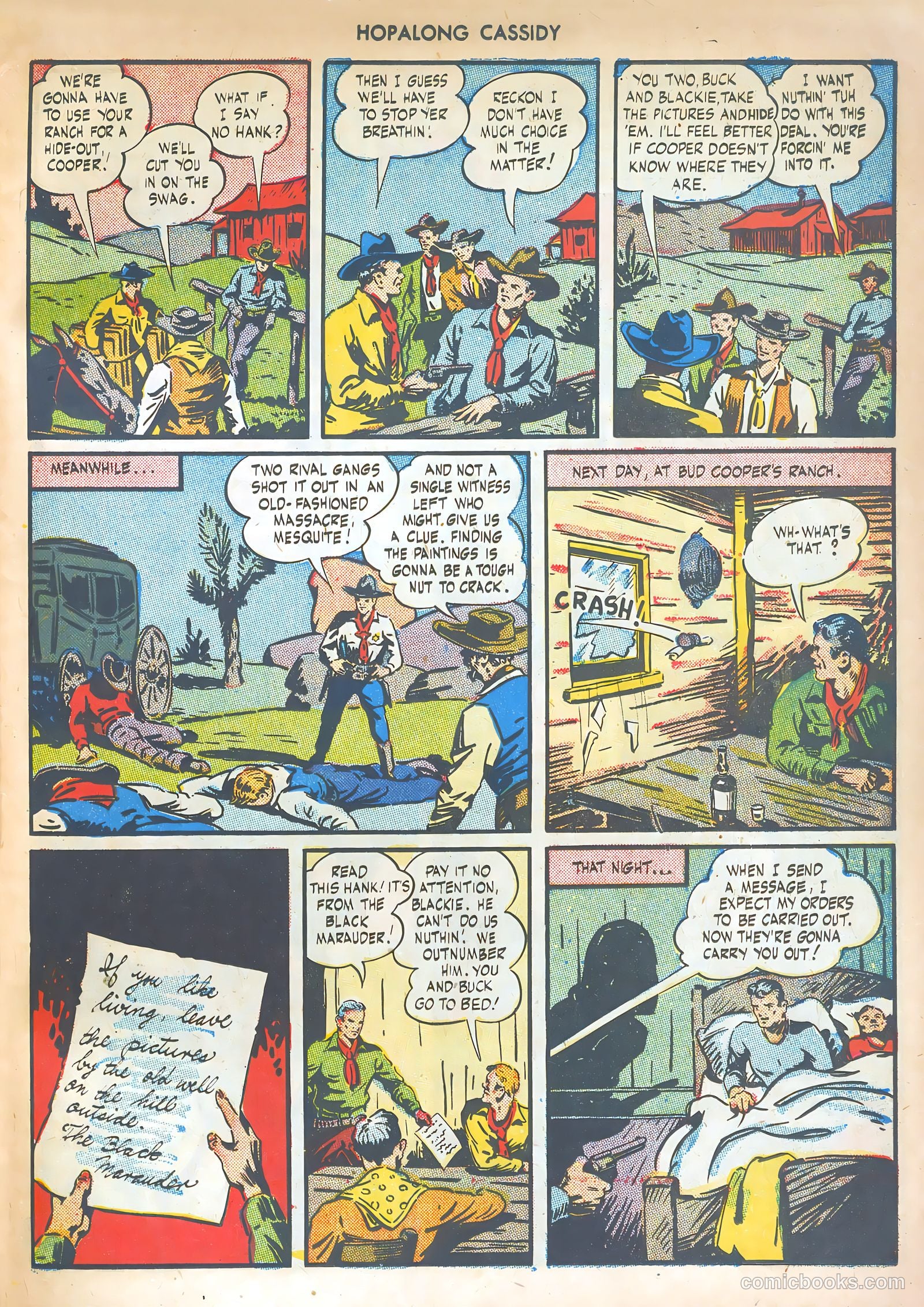 Hopalong Cassidy #4 (1946) — page 17 of 52