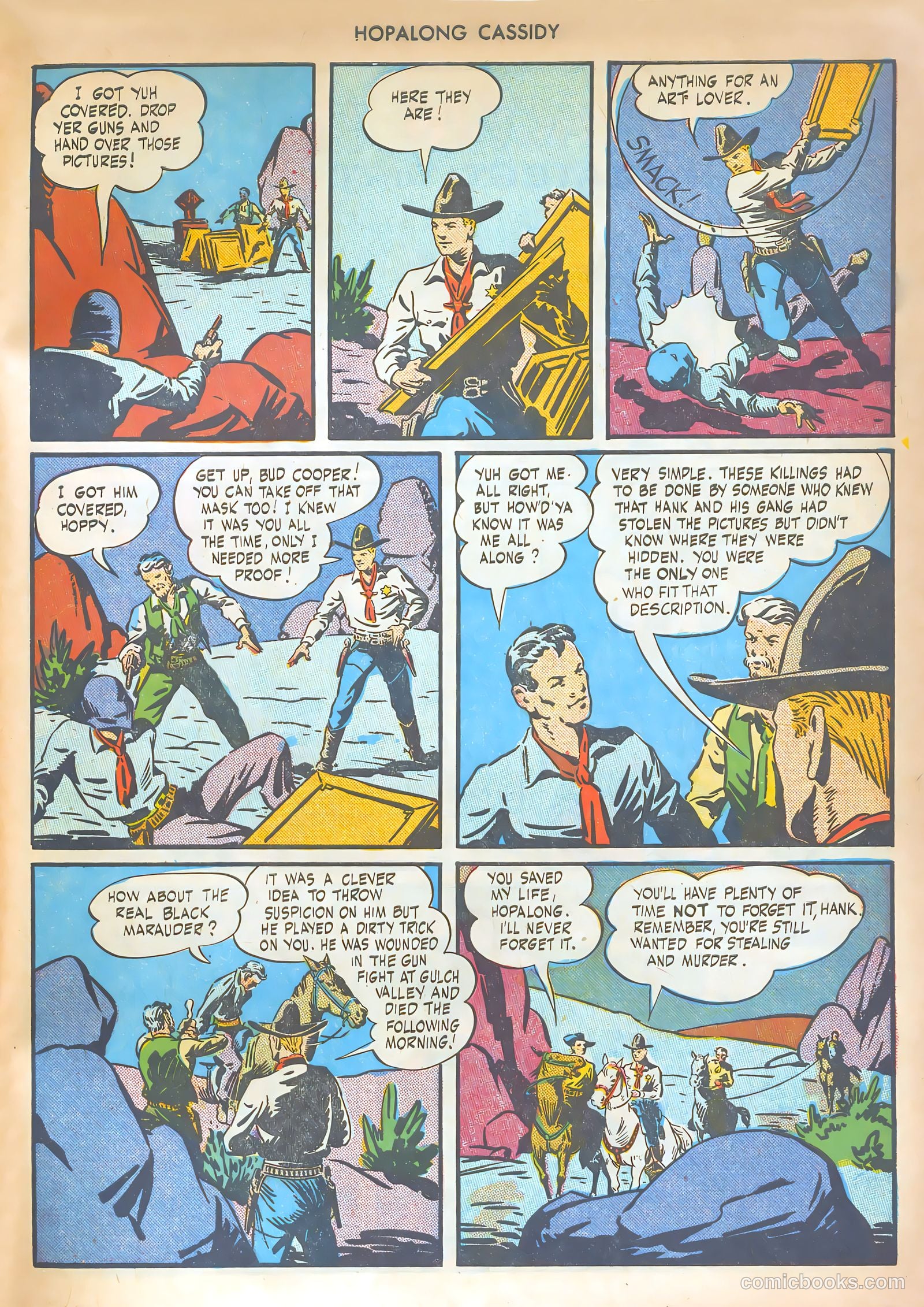 Hopalong Cassidy #4 (1946) — page 21 of 52