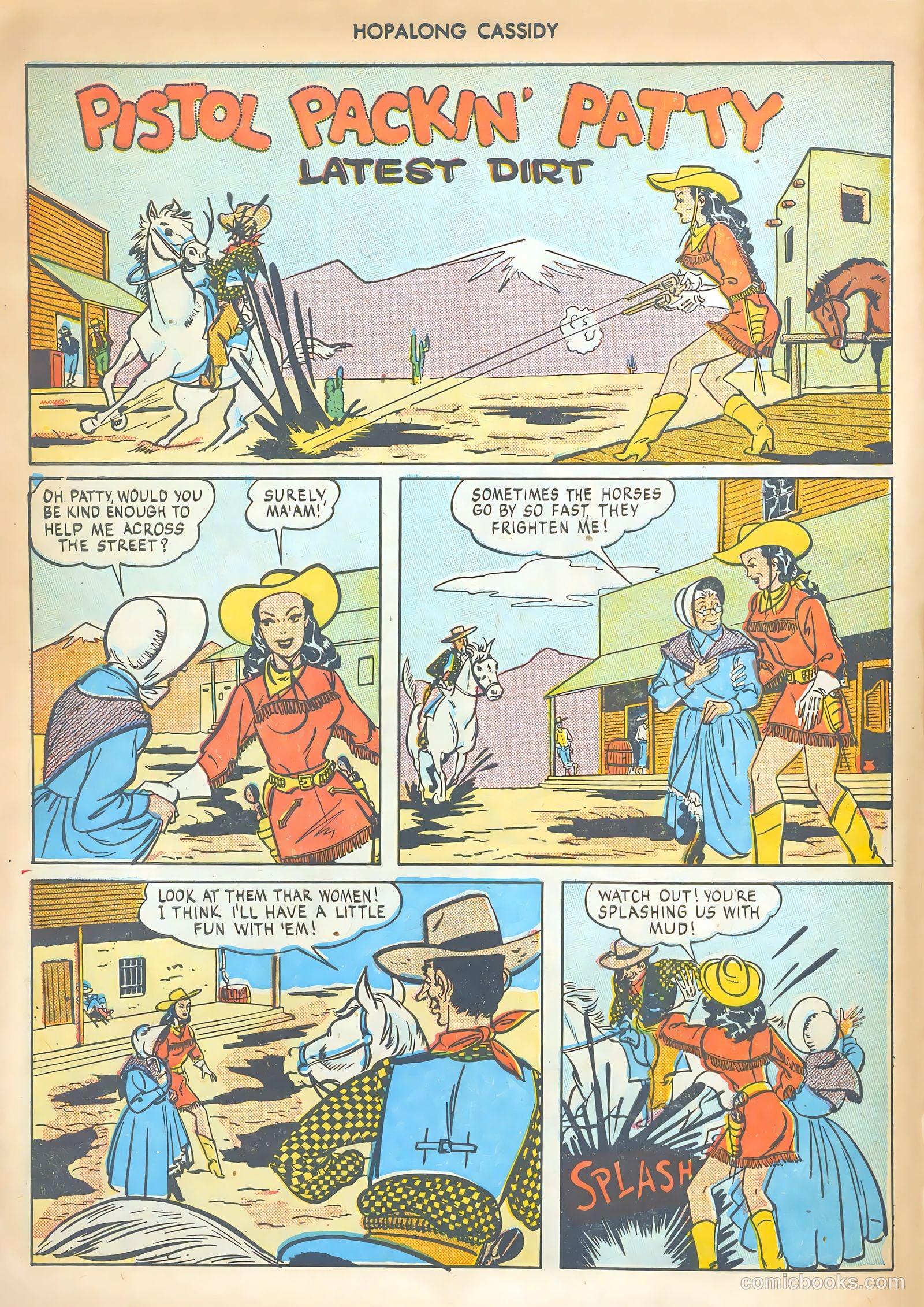 Hopalong Cassidy #4 (1946) — page 22 of 52
