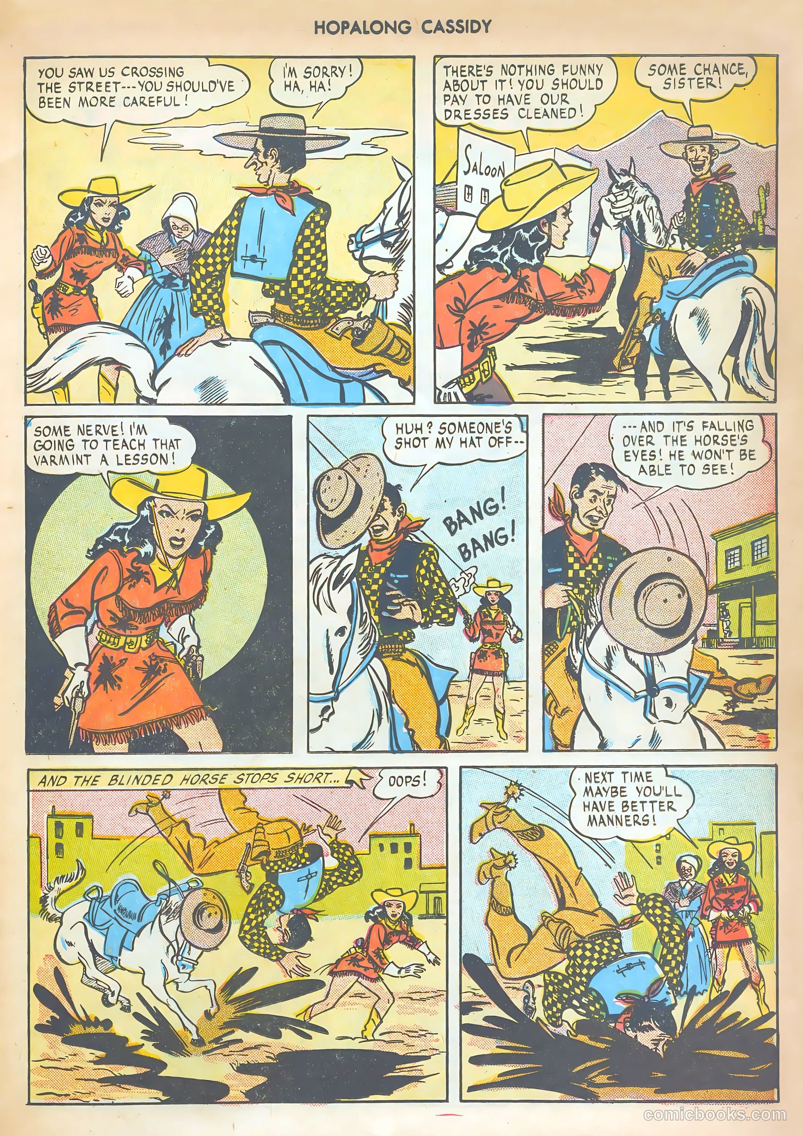 Hopalong Cassidy #4 (1946) — page 23 of 52
