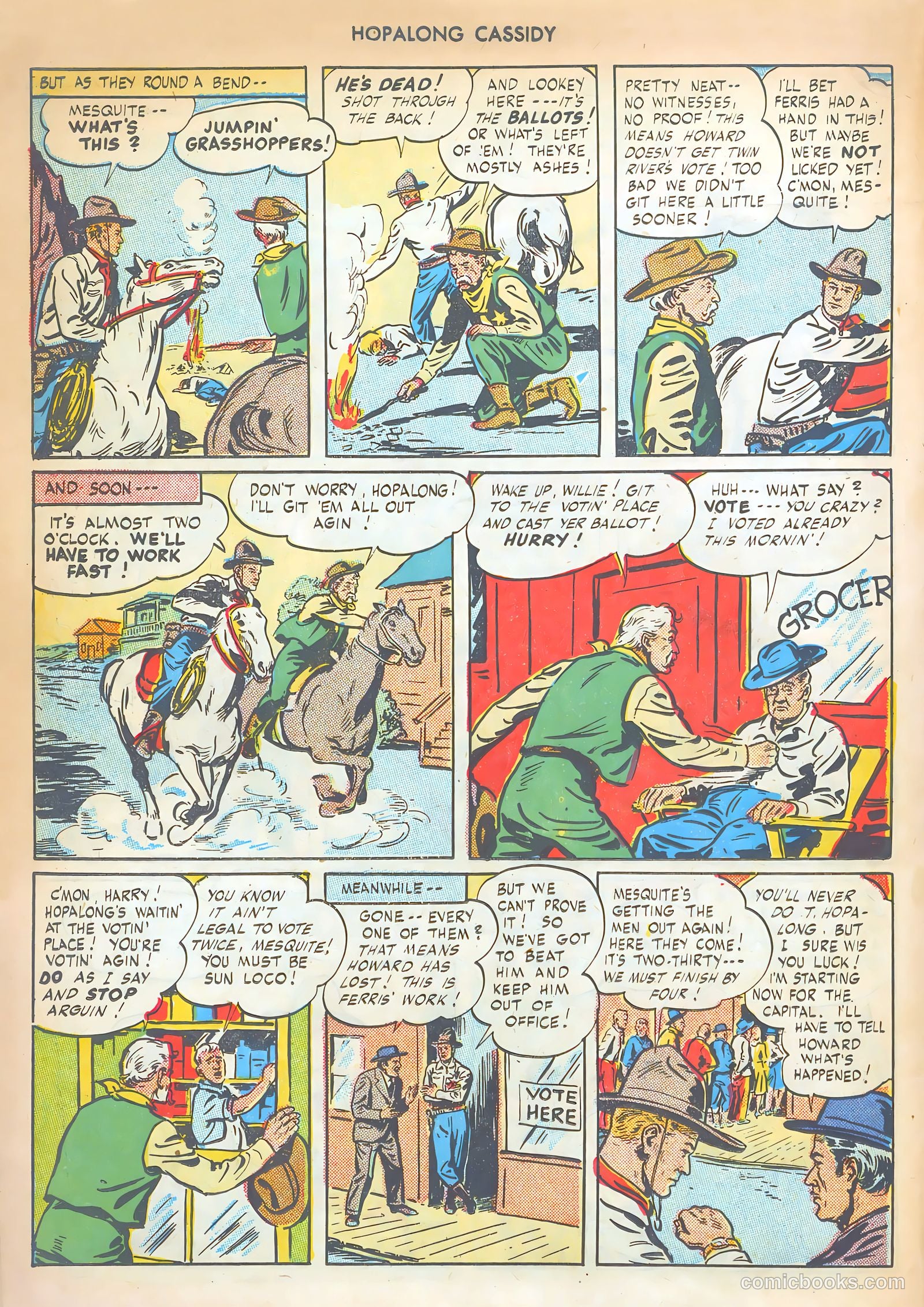 Hopalong Cassidy #4 (1946) — page 26 of 52
