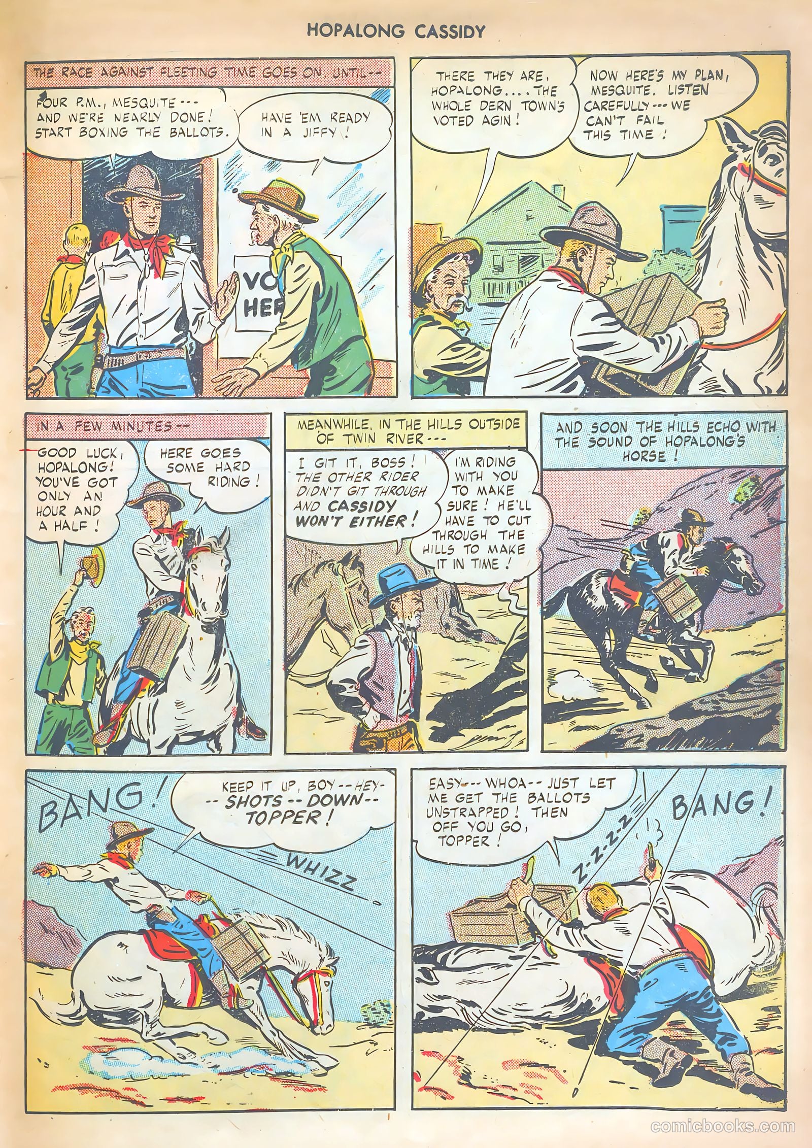 Hopalong Cassidy #4 (1946) — page 27 of 52