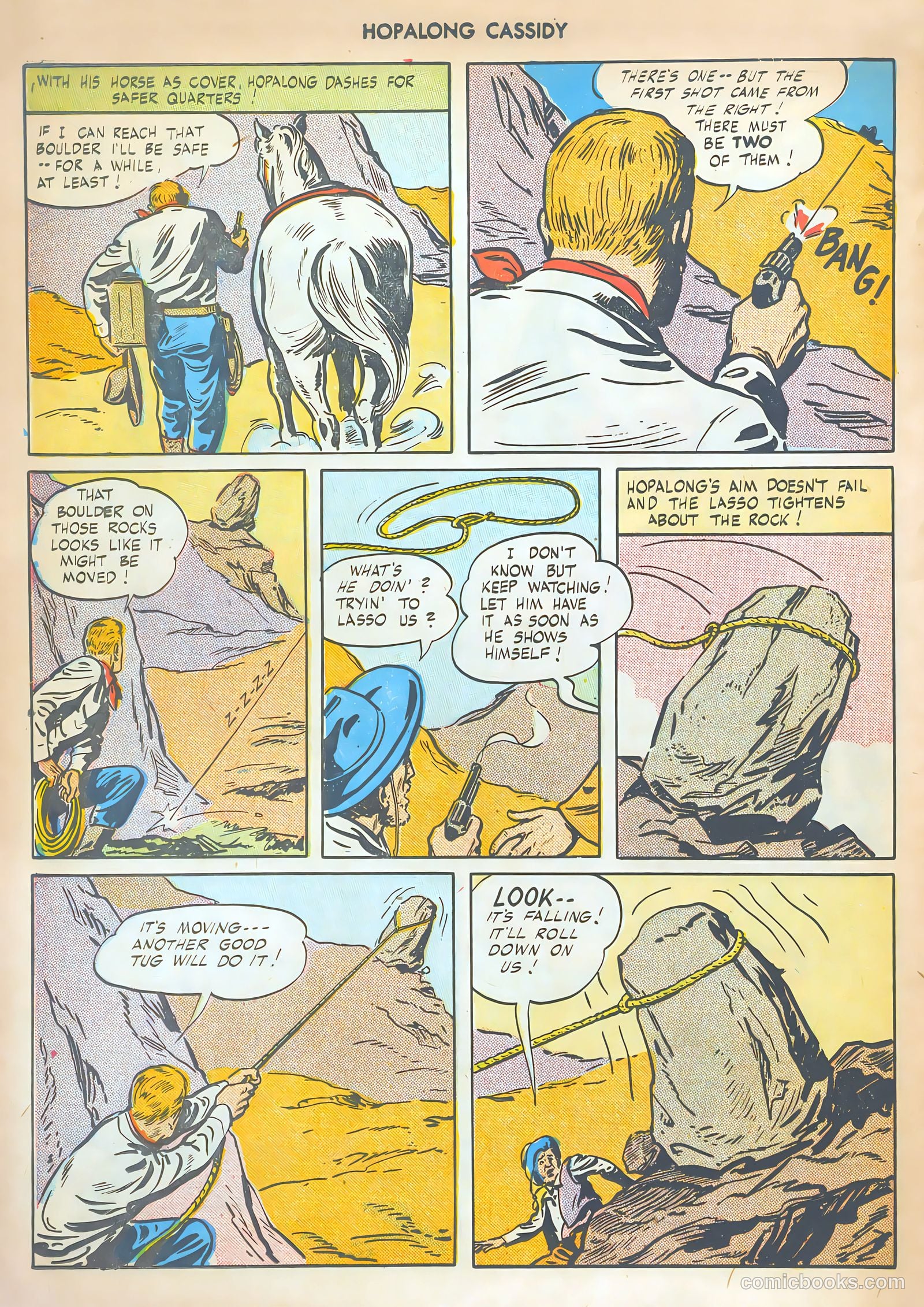 Hopalong Cassidy #4 (1946) — page 28 of 52