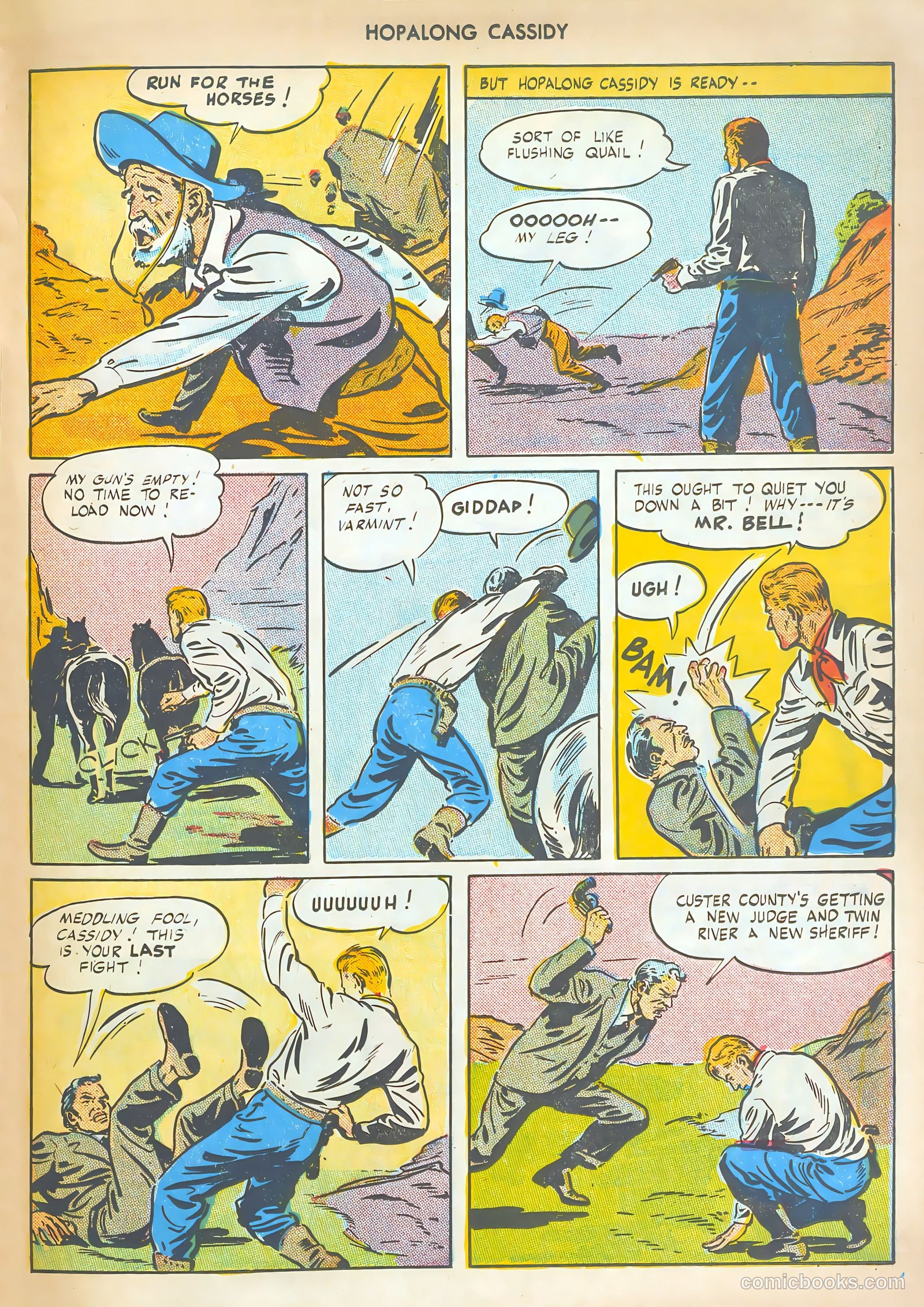 Hopalong Cassidy #4 (1946) — page 29 of 52