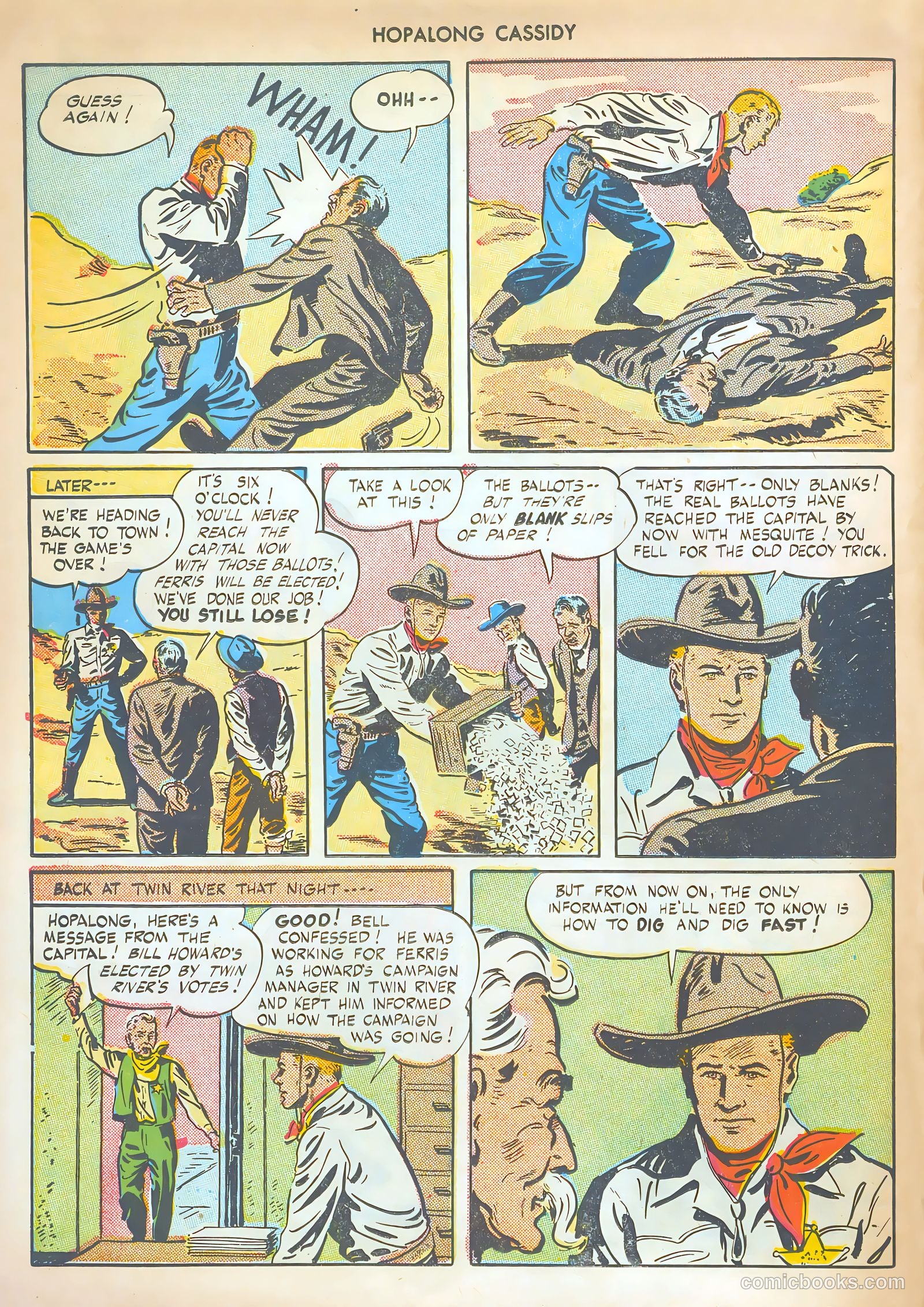 Hopalong Cassidy #4 (1946) — page 30 of 52