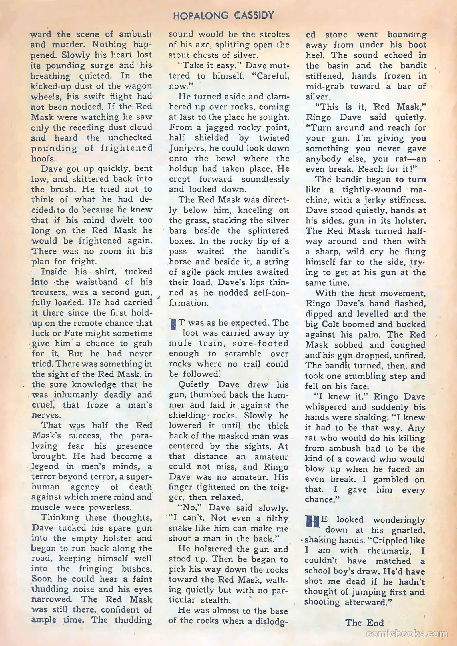 Hopalong Cassidy #4 (1946) — page 32 of 52