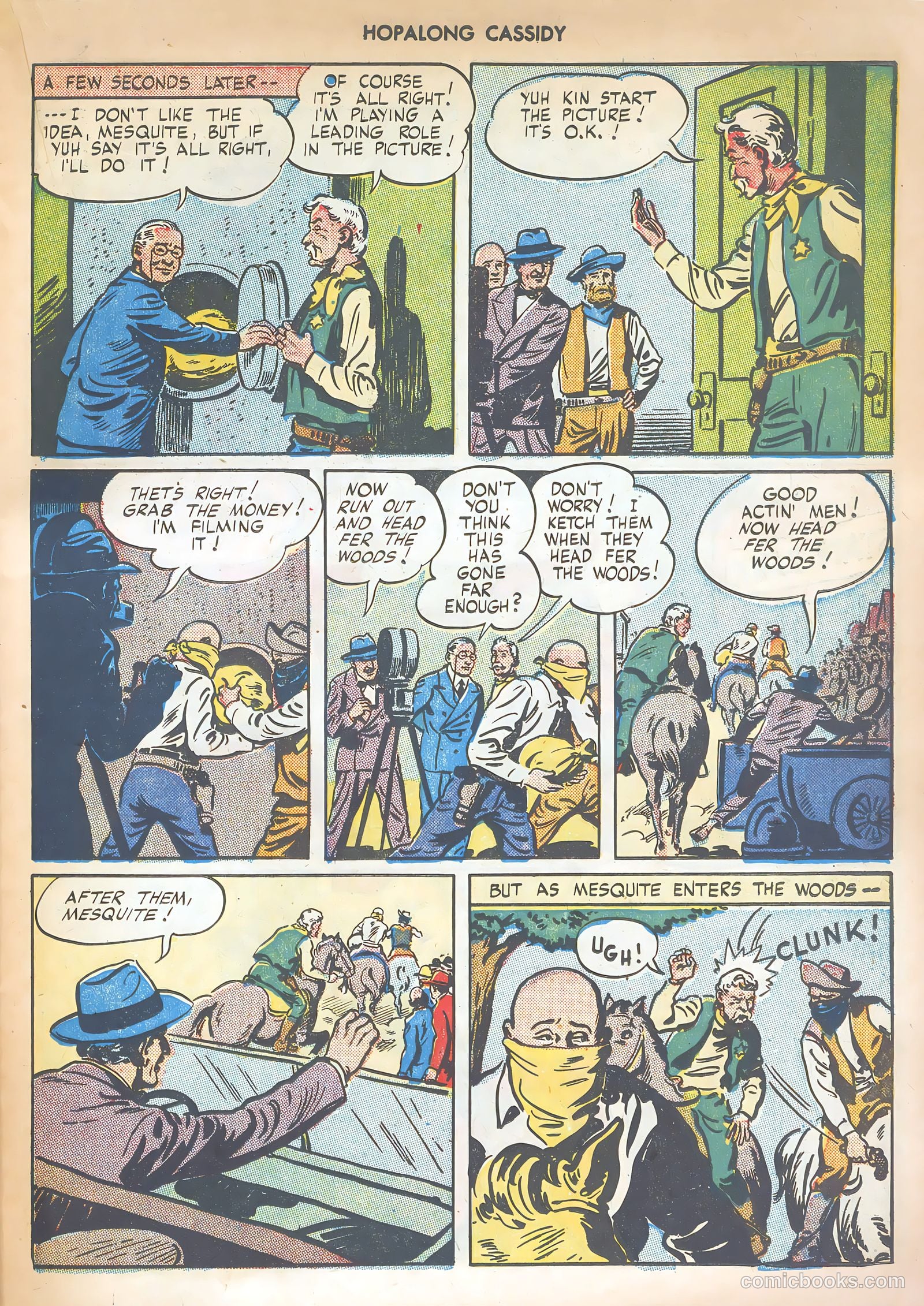 Hopalong Cassidy #4 (1946) — page 35 of 52