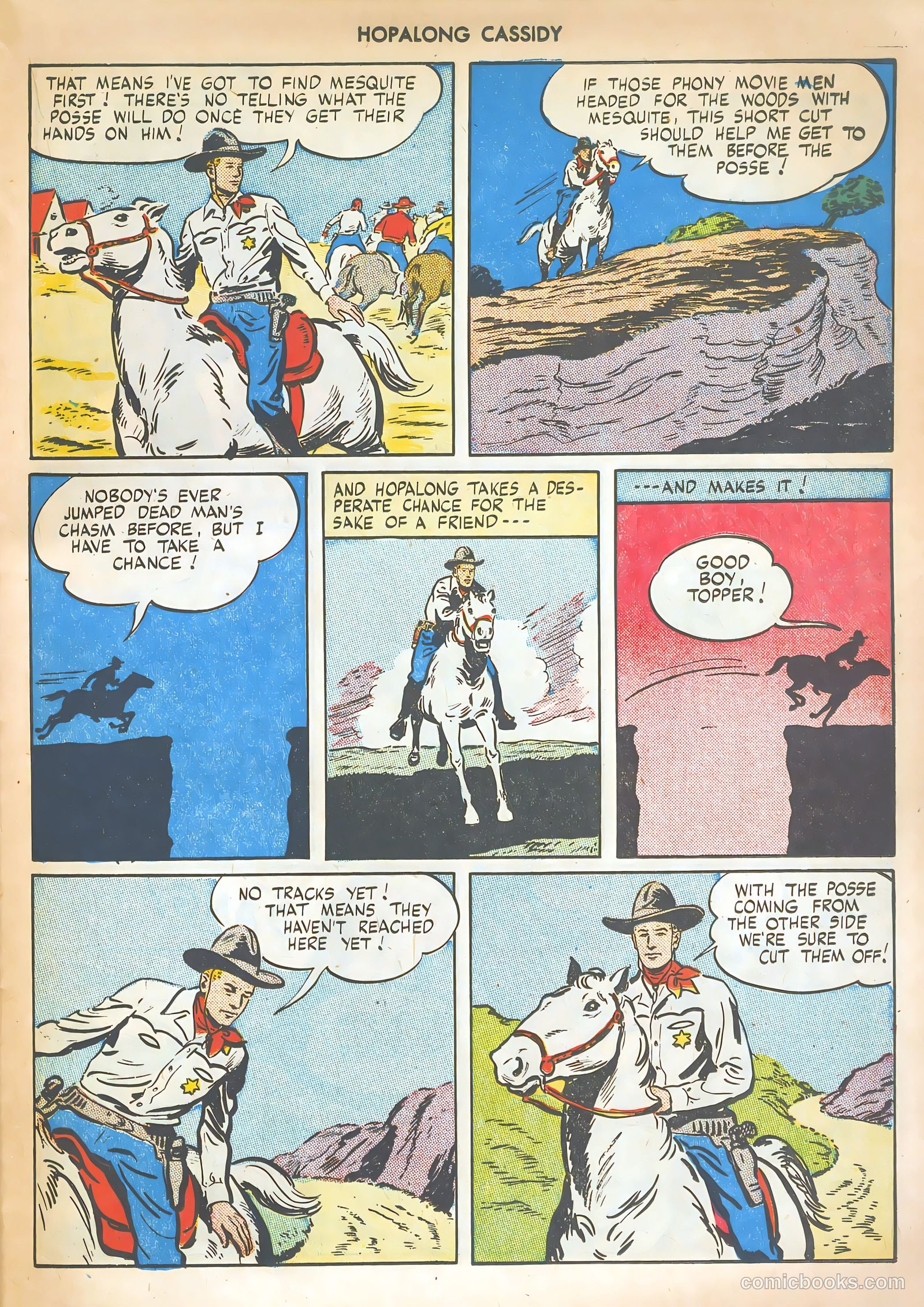 Hopalong Cassidy #4 (1946) — page 37 of 52