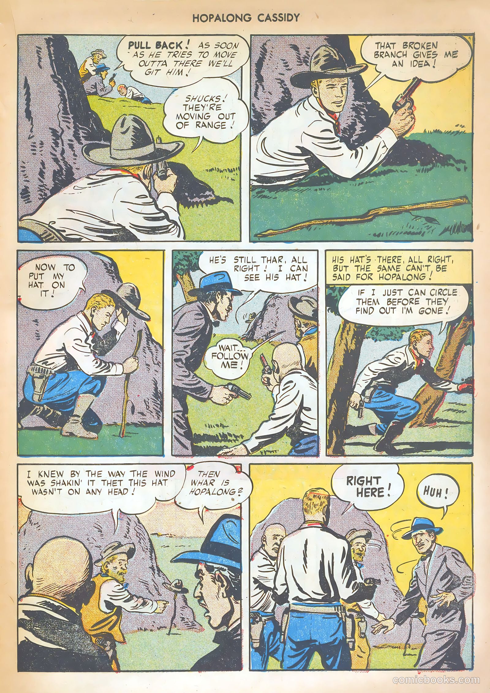 Hopalong Cassidy #4 (1946) — page 39 of 52
