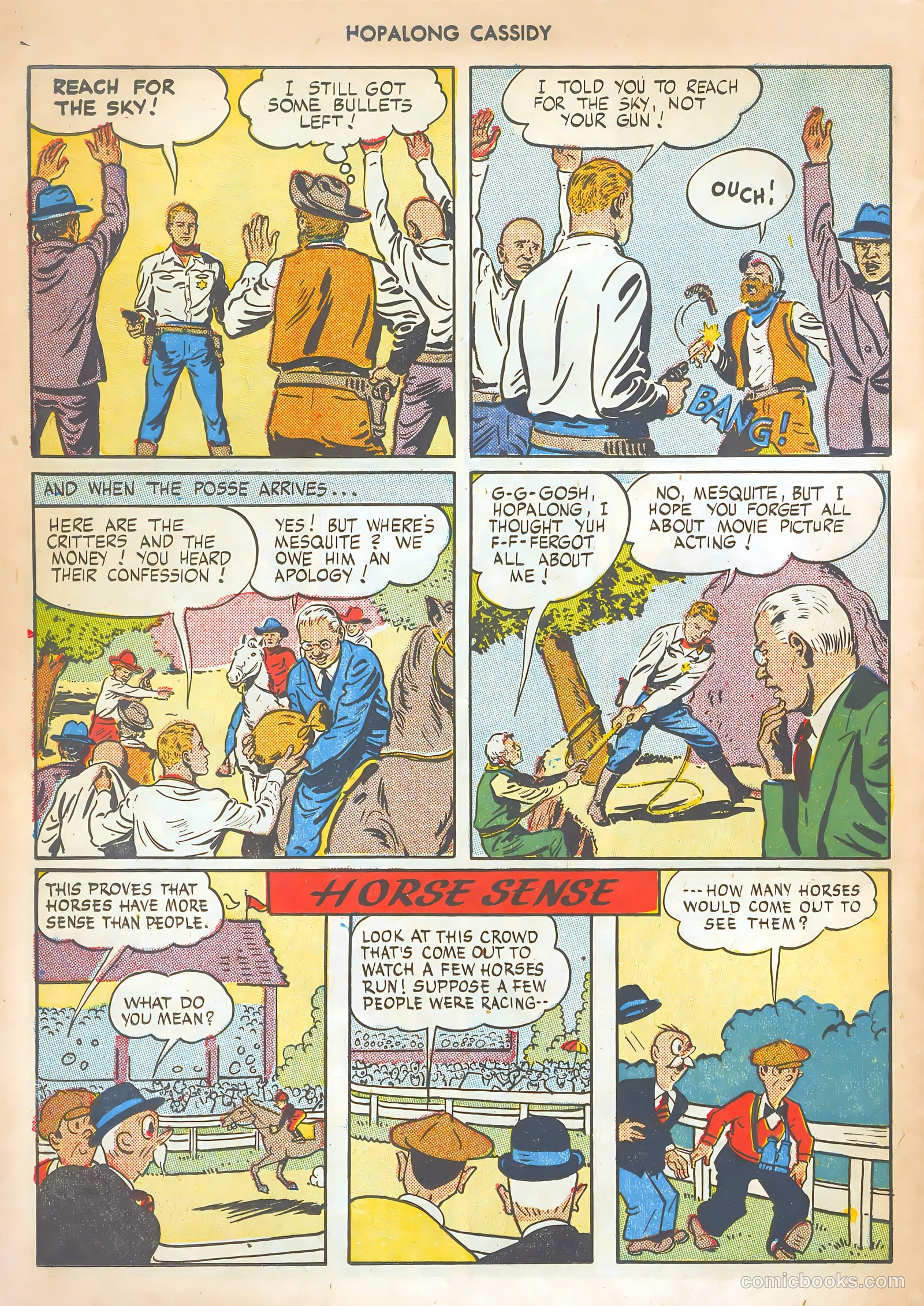 Hopalong Cassidy #4 (1946) — page 40 of 52