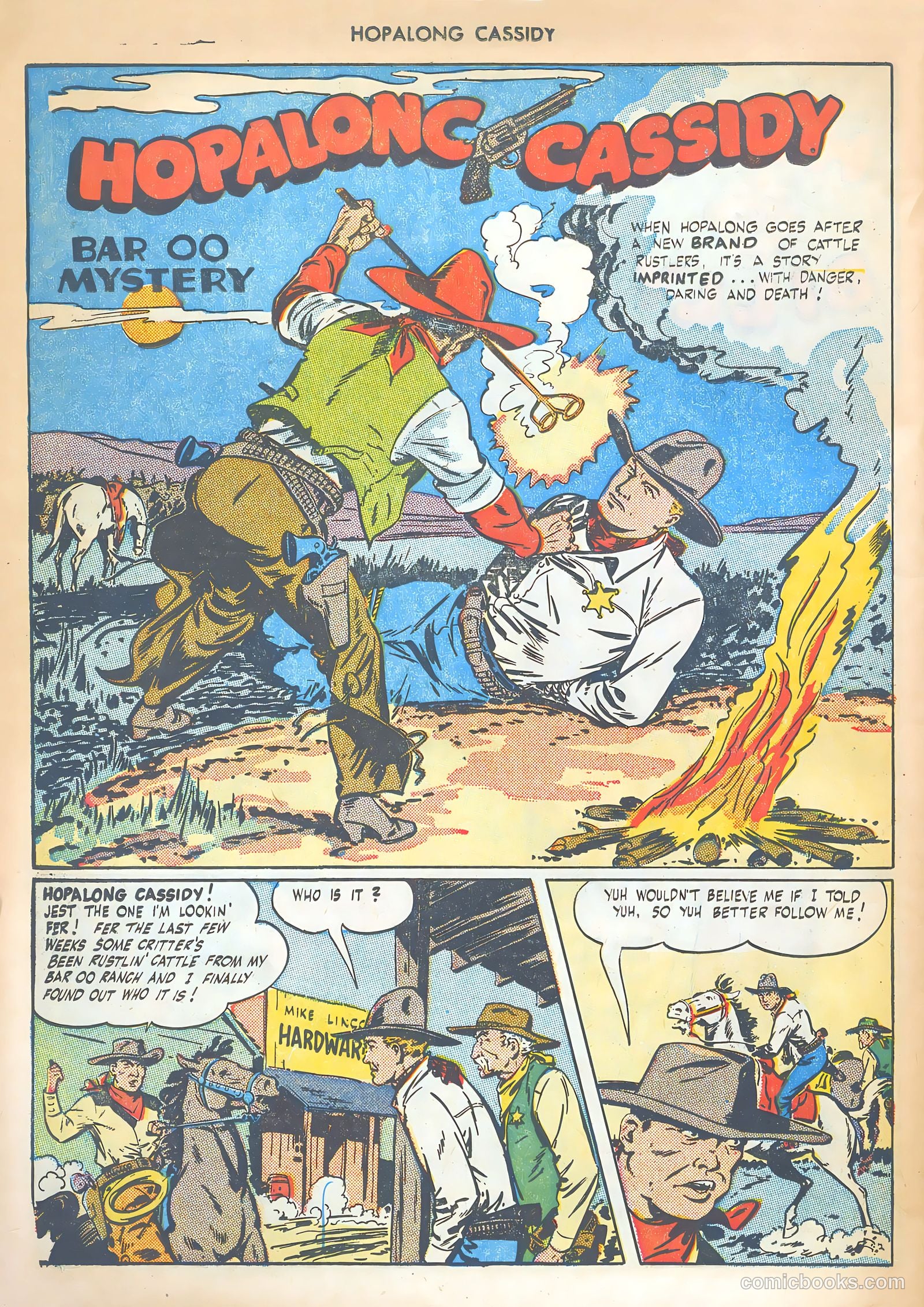 Hopalong Cassidy #4 (1946) — page 42 of 52