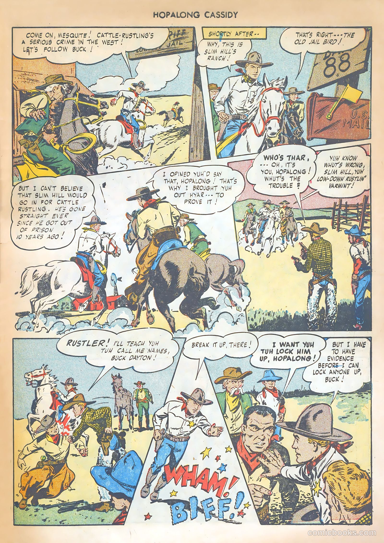 Hopalong Cassidy #4 (1946) — page 43 of 52