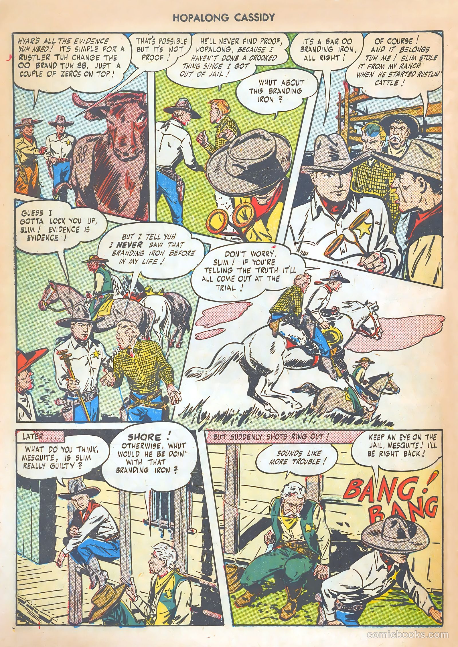 Hopalong Cassidy #4 (1946) — page 44 of 52