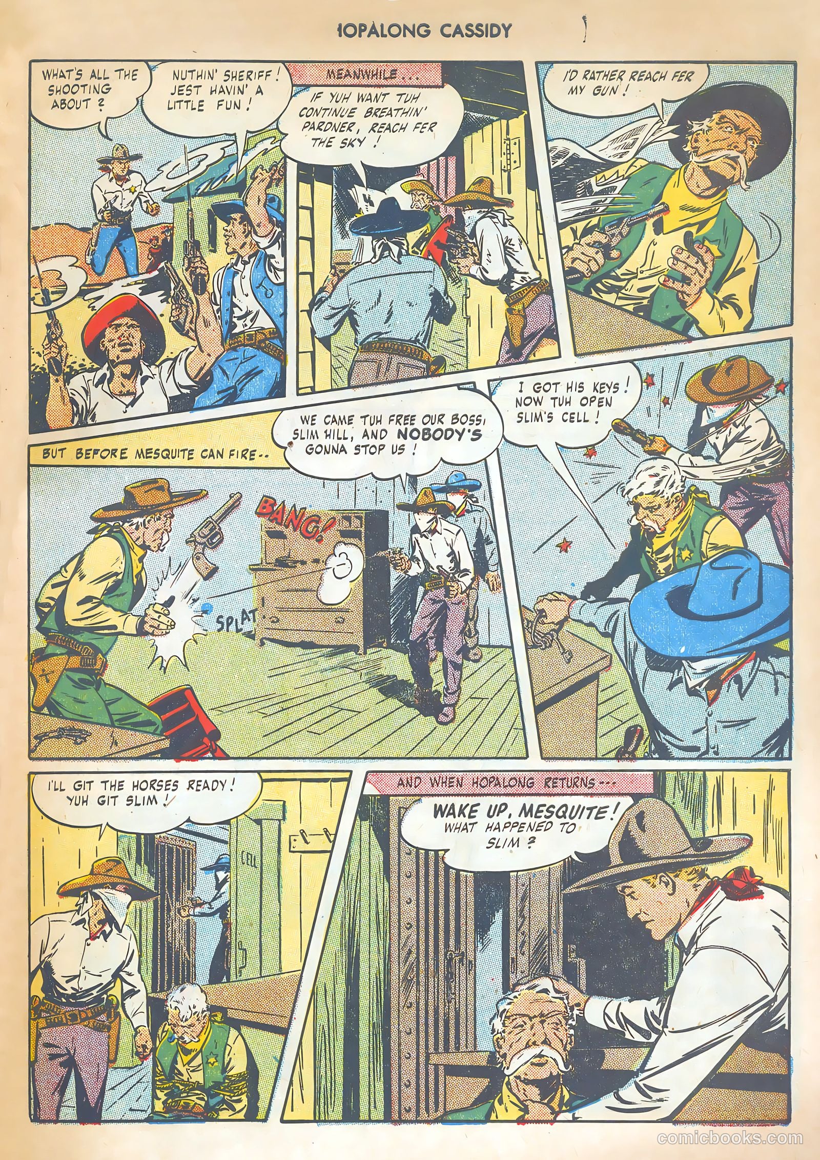 Hopalong Cassidy #4 (1946) — page 45 of 52