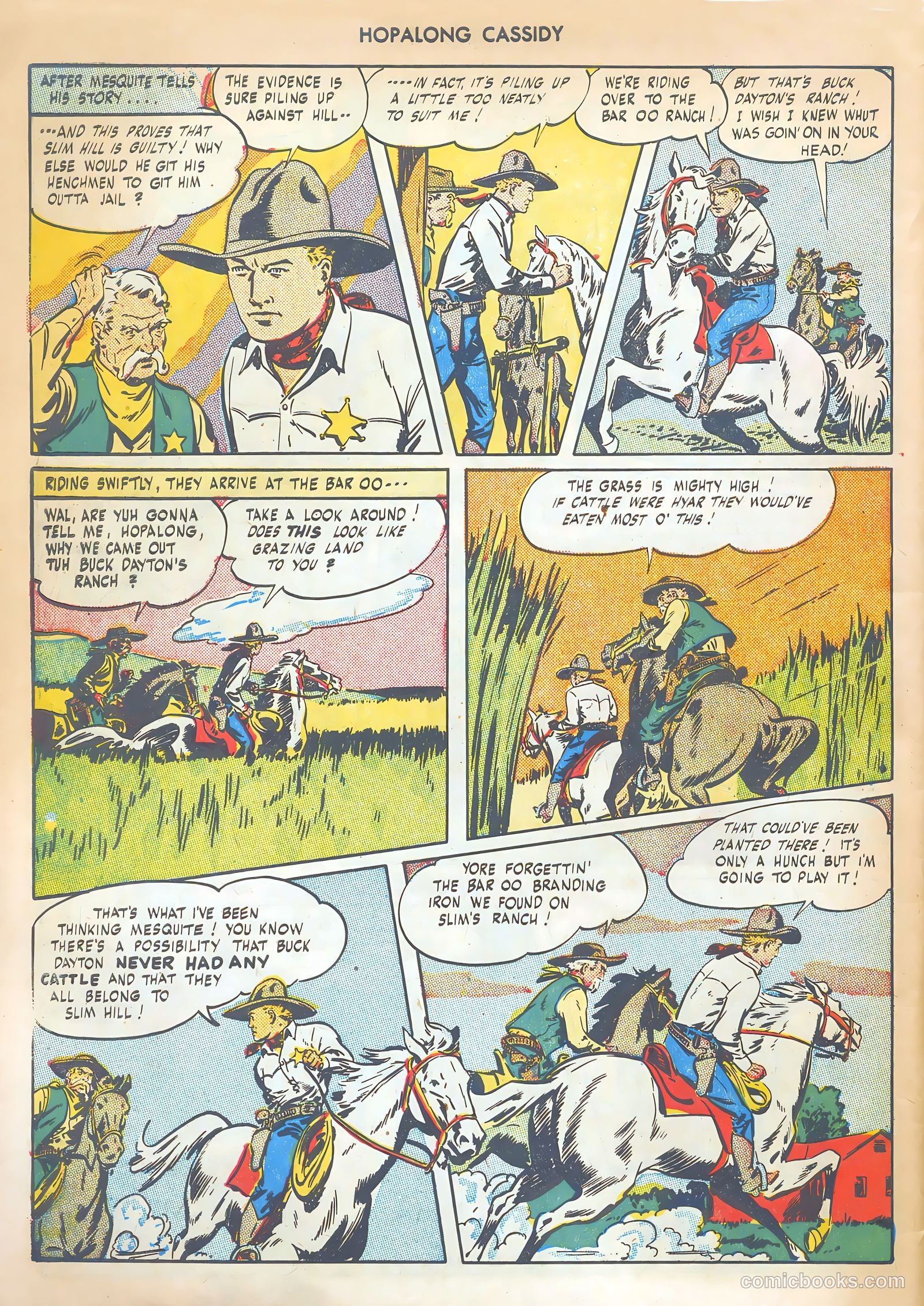 Hopalong Cassidy #4 (1946) — page 46 of 52
