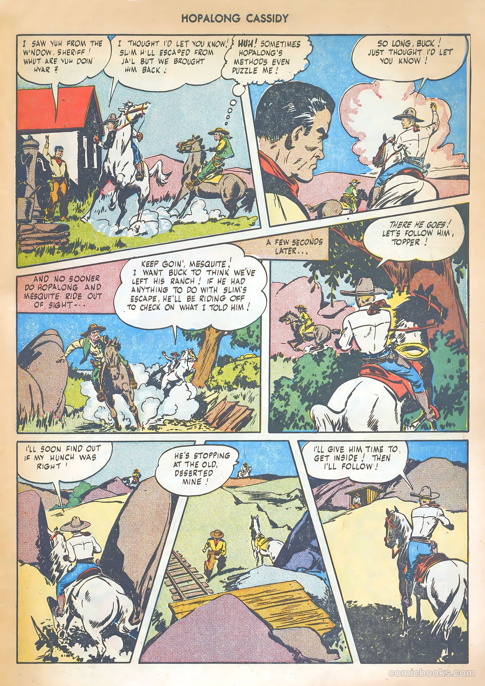 Hopalong Cassidy #4 (1946) — page 47 of 52