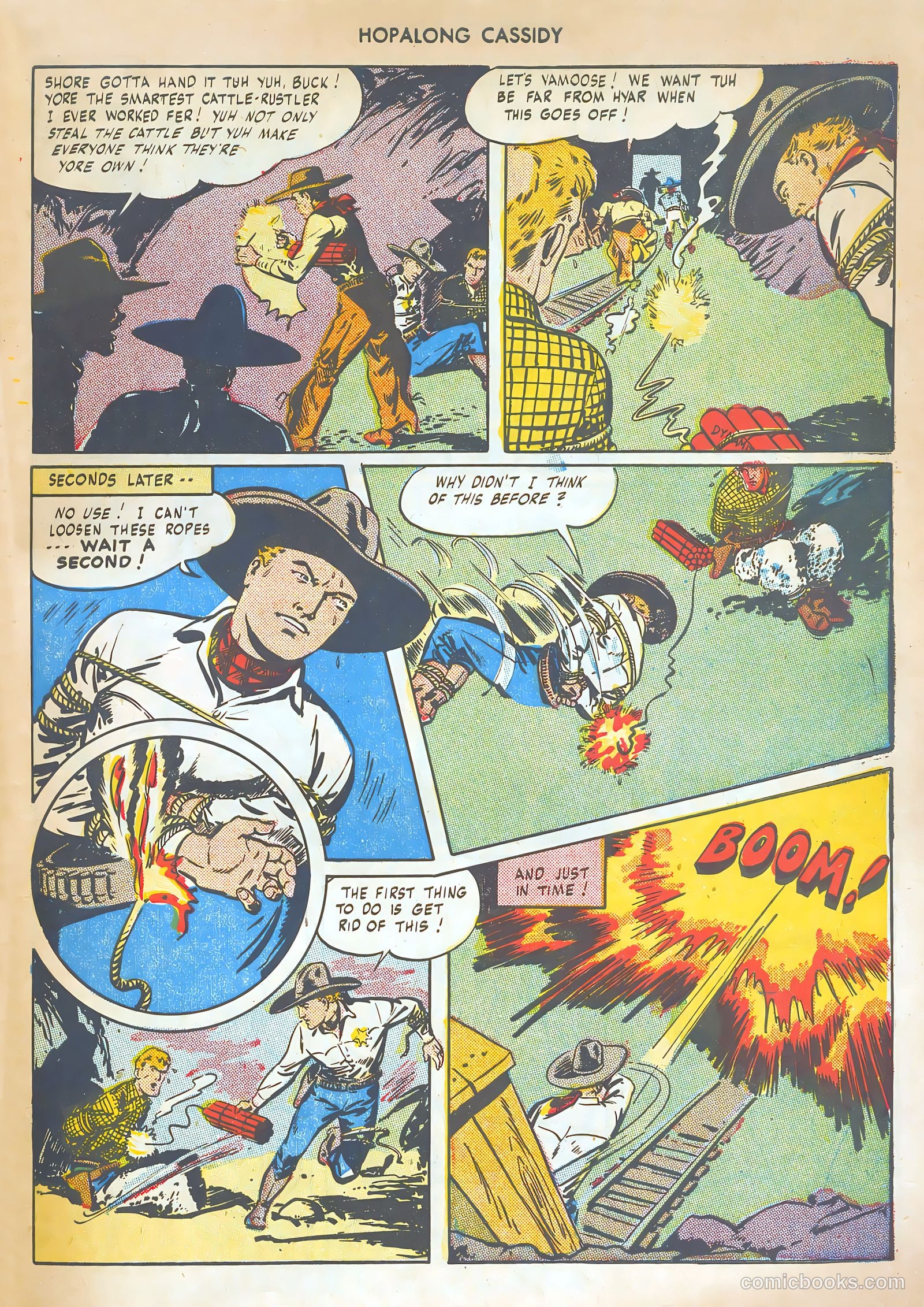 Hopalong Cassidy #4 (1946) — page 49 of 52