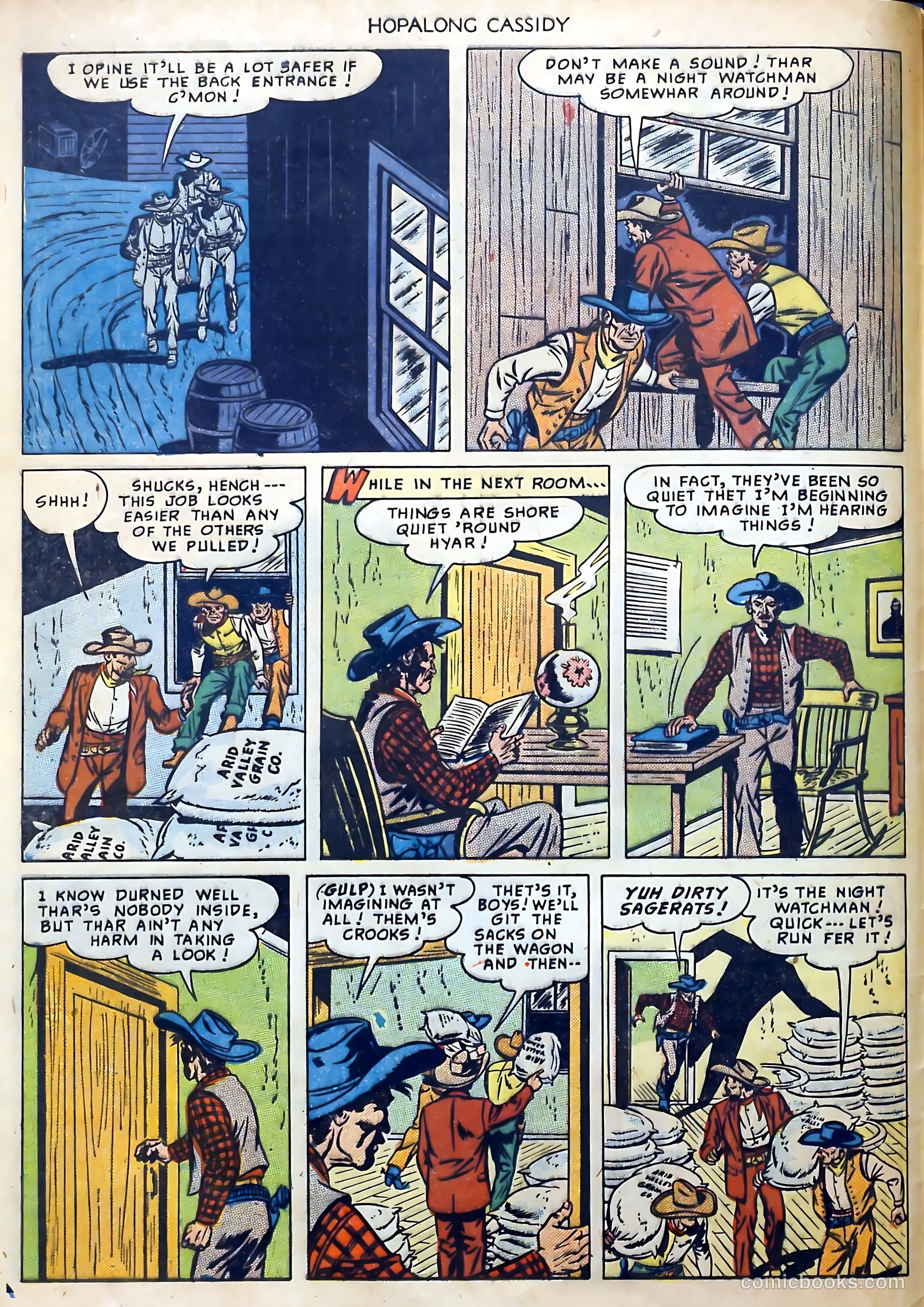Hopalong Cassidy #40 (1950) — page 8 of 36