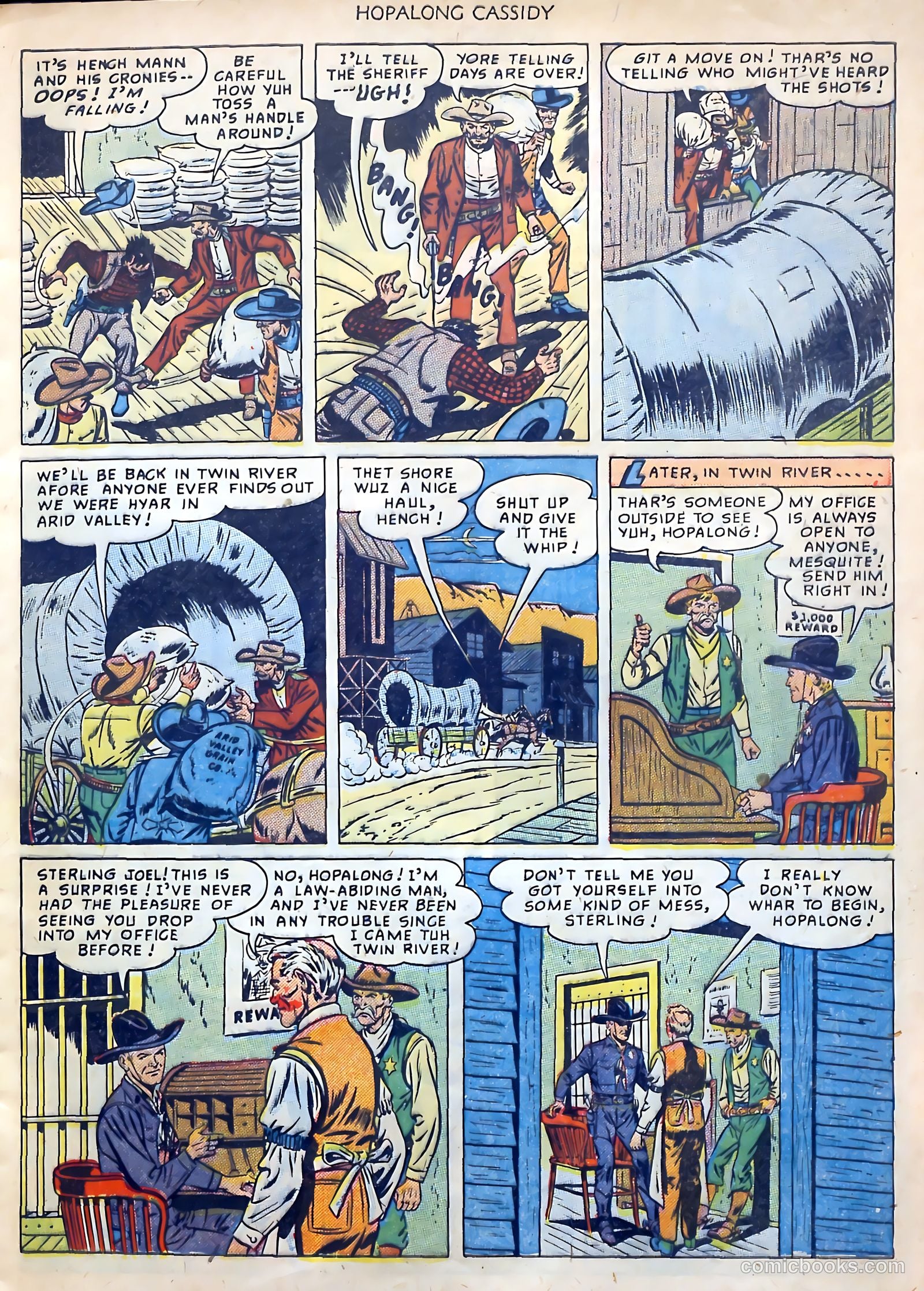 Hopalong Cassidy #40 (1950) — page 9 of 36