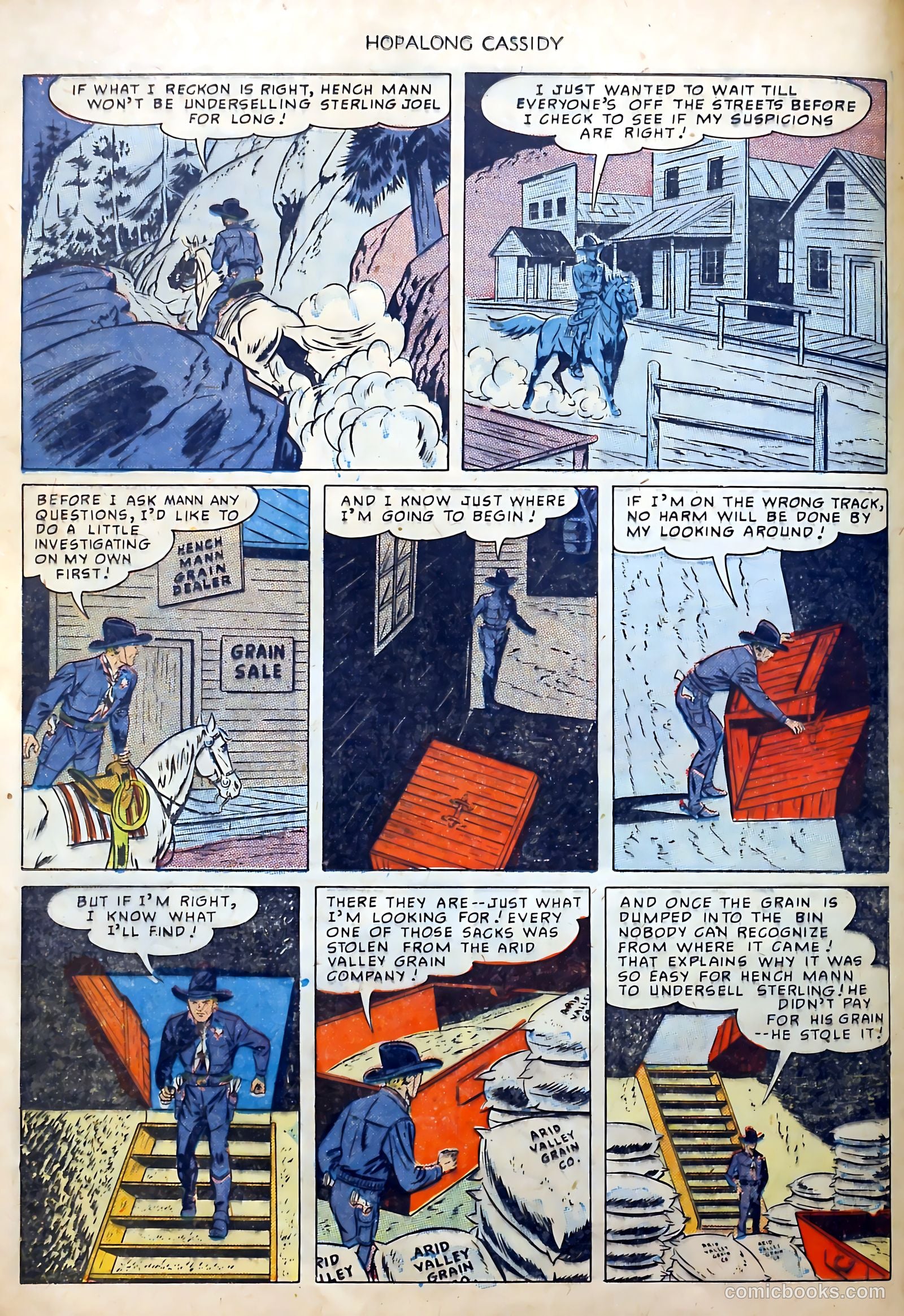 Hopalong Cassidy #40 (1950) — page 12 of 36