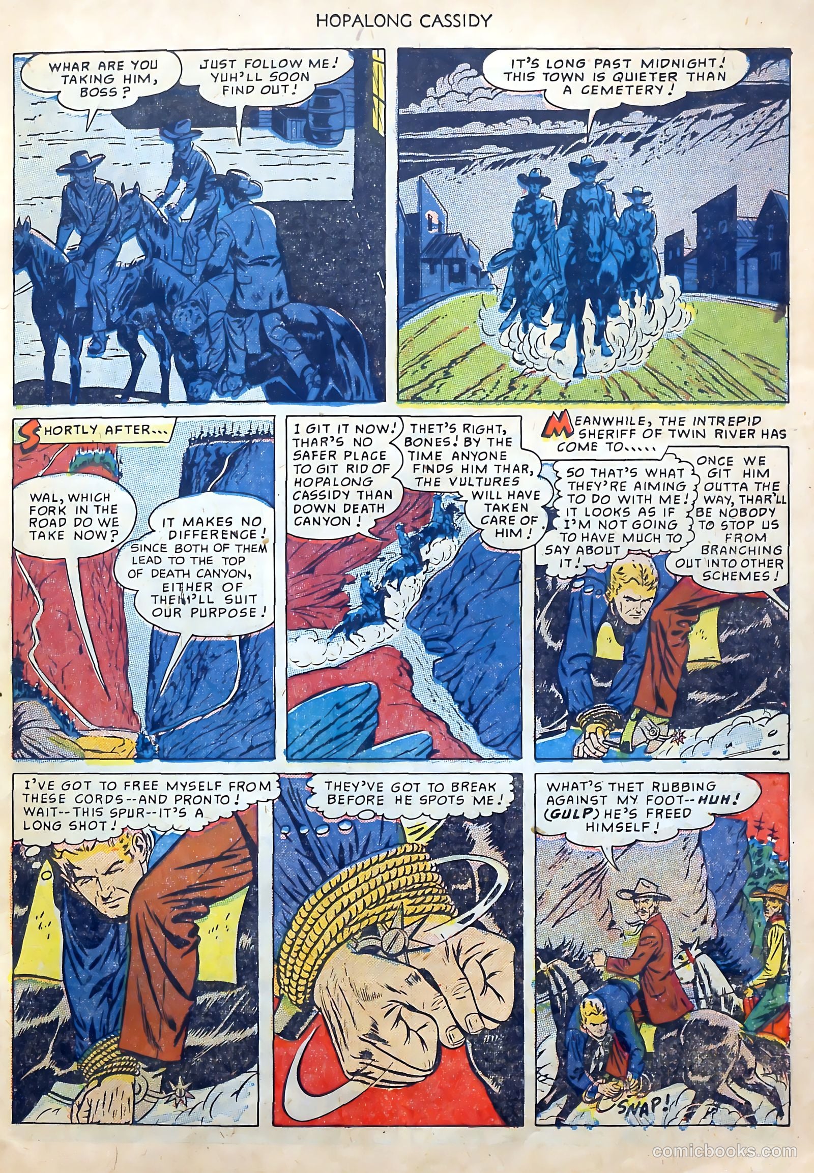 Hopalong Cassidy #40 (1950) — page 15 of 36