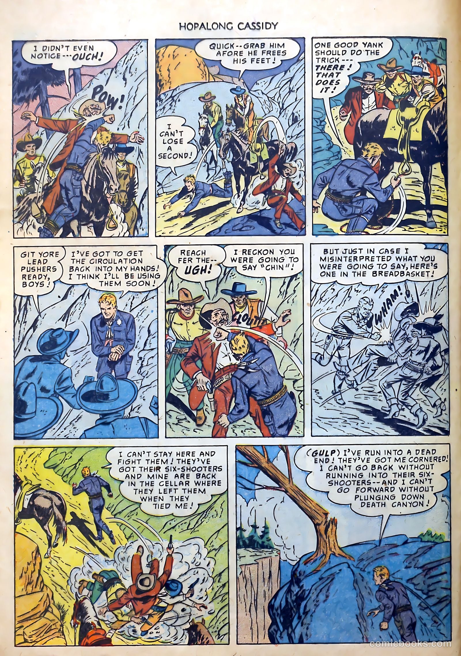 Hopalong Cassidy #40 (1950) — page 16 of 36