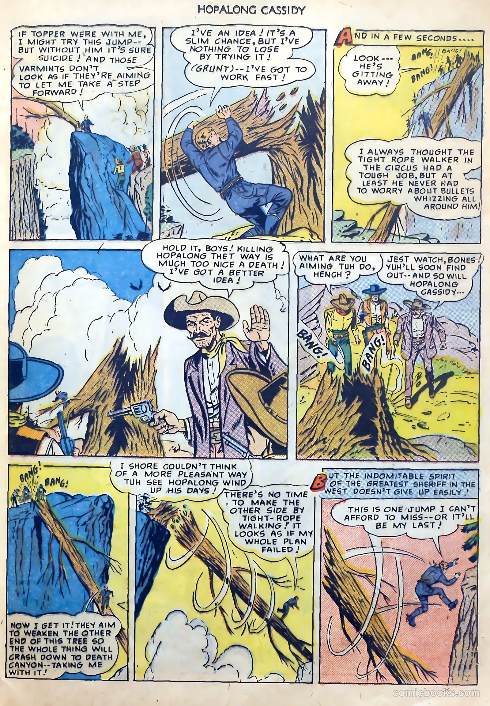 Hopalong Cassidy #40 (1950) — page 17 of 36