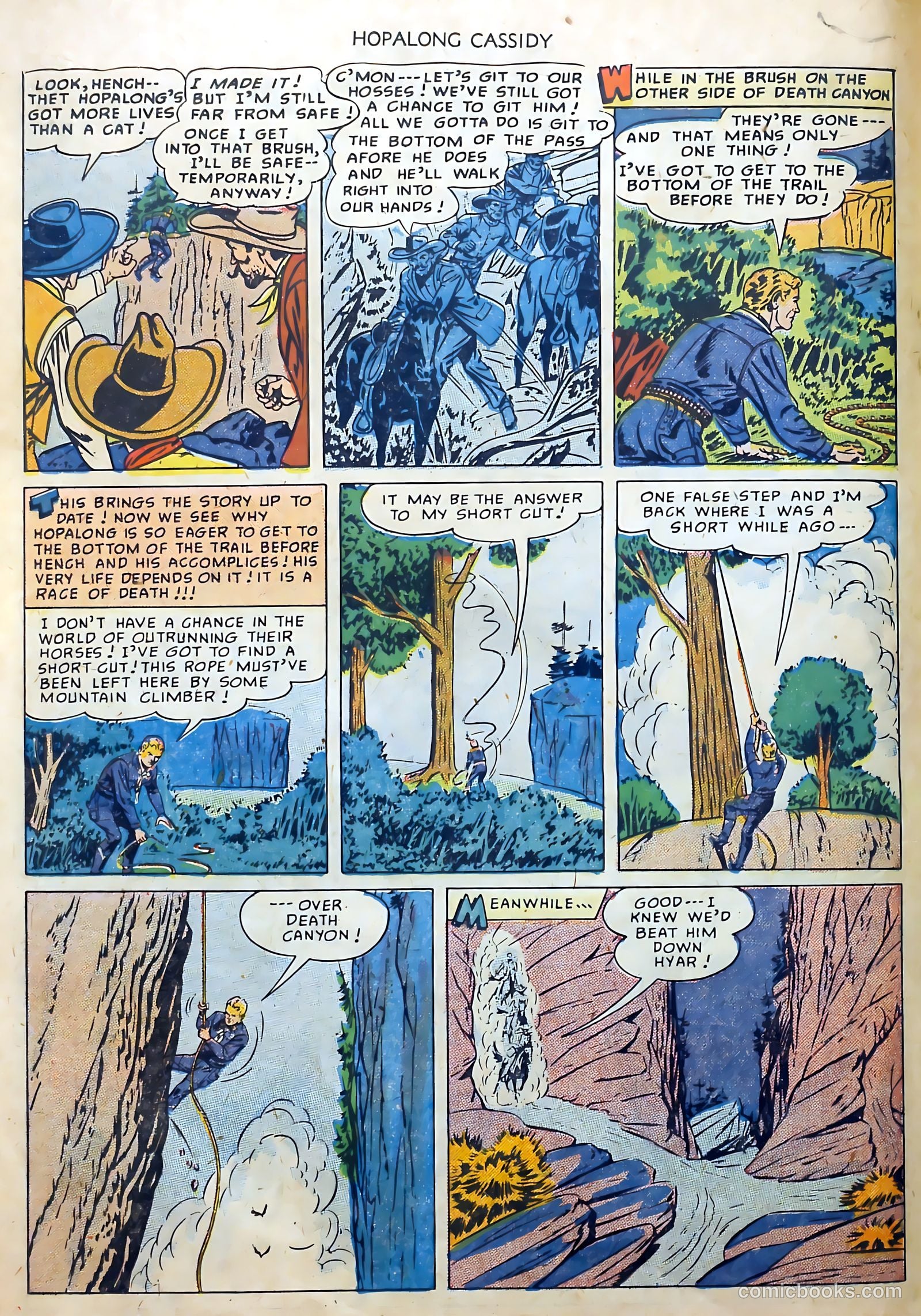 Hopalong Cassidy #40 (1950) — page 18 of 36