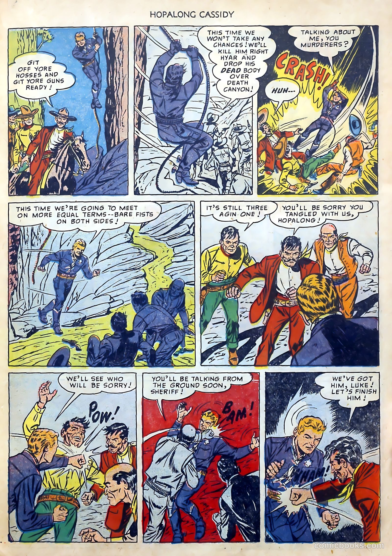 Hopalong Cassidy #40 (1950) — page 19 of 36