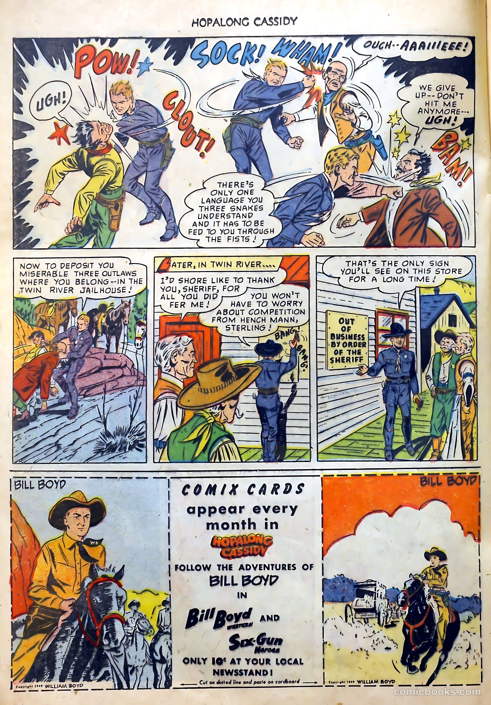 Hopalong Cassidy #40 (1950) — page 20 of 36