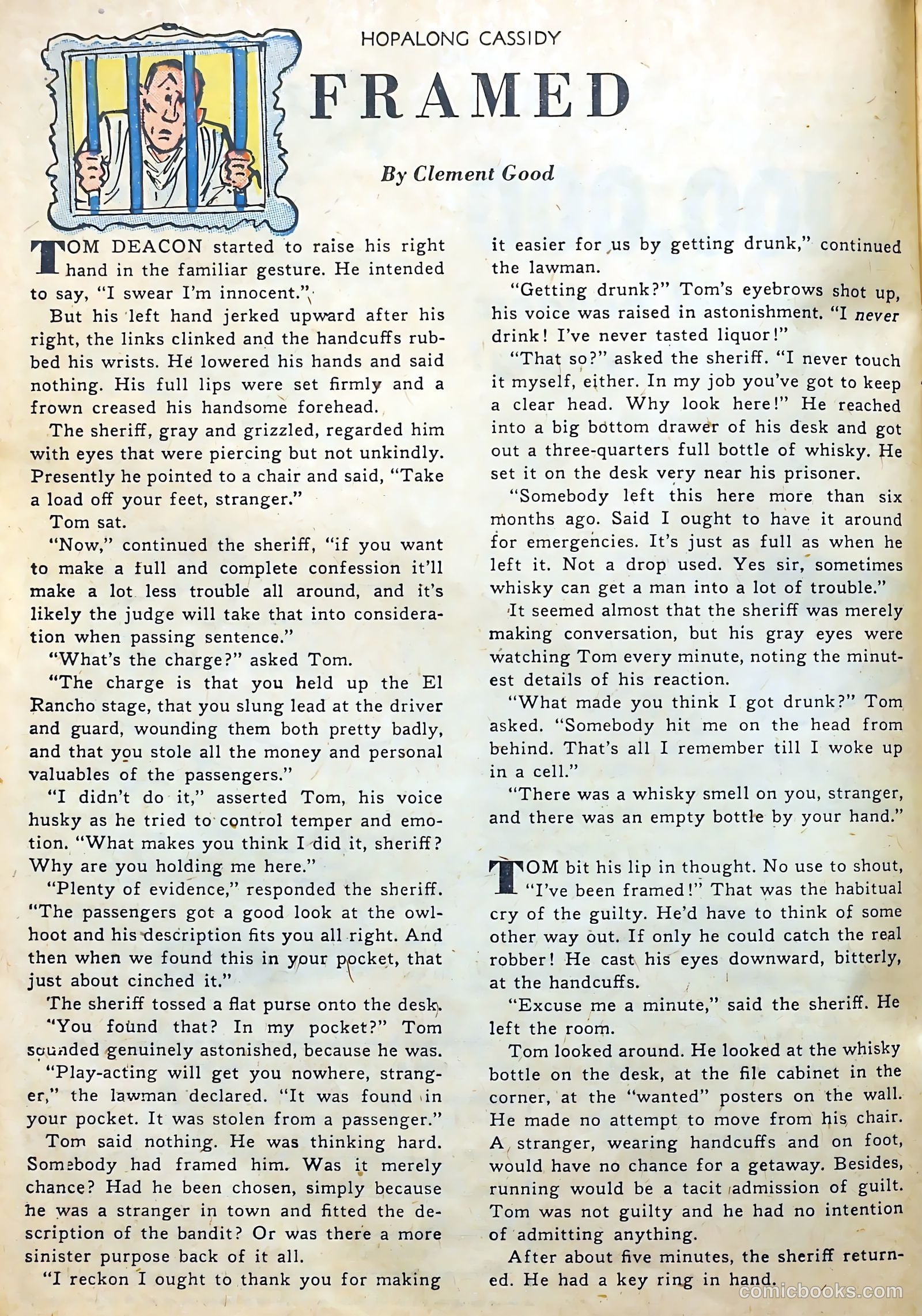 Hopalong Cassidy #40 (1950) — page 22 of 36