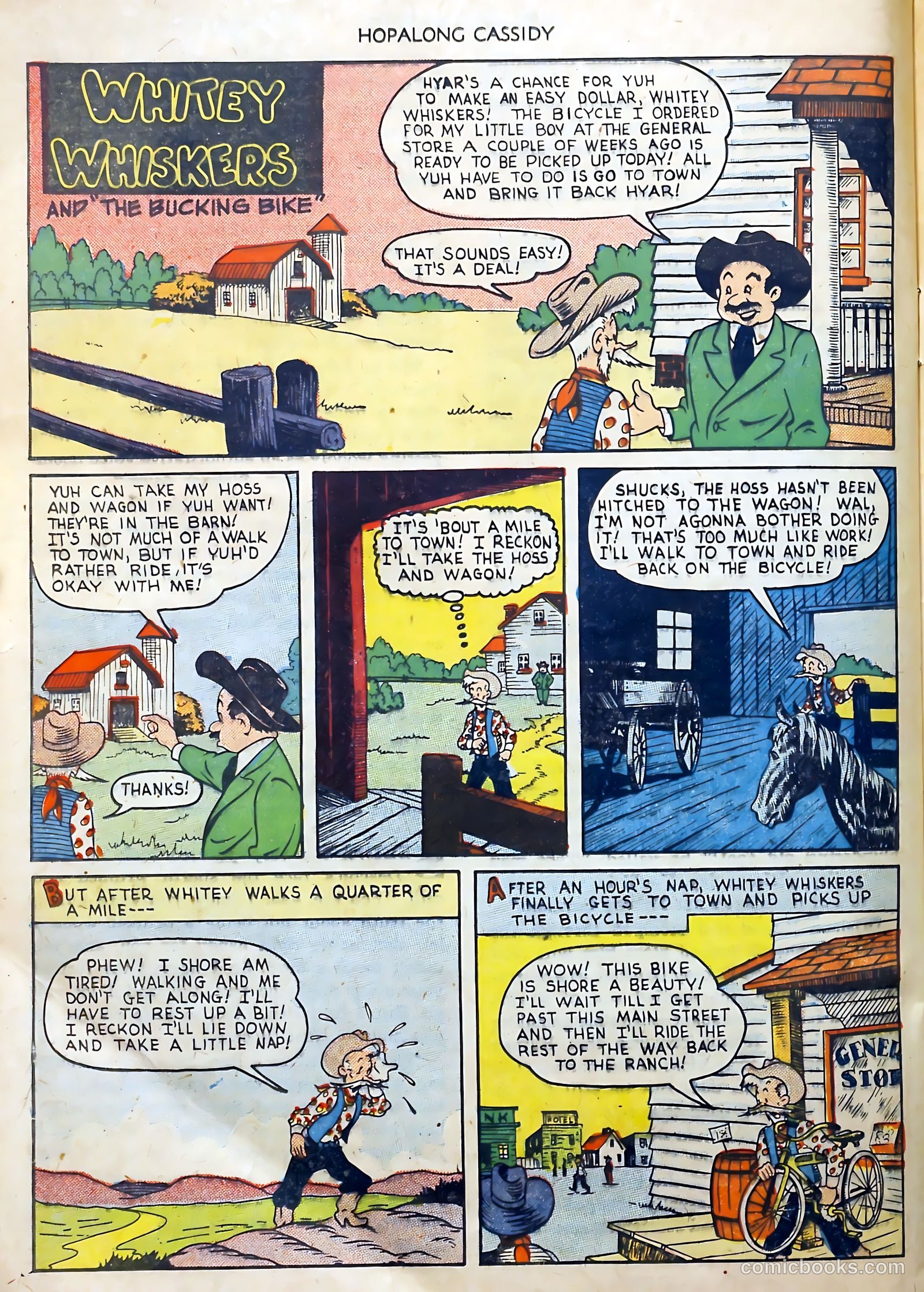 Hopalong Cassidy #40 (1950) — page 24 of 36