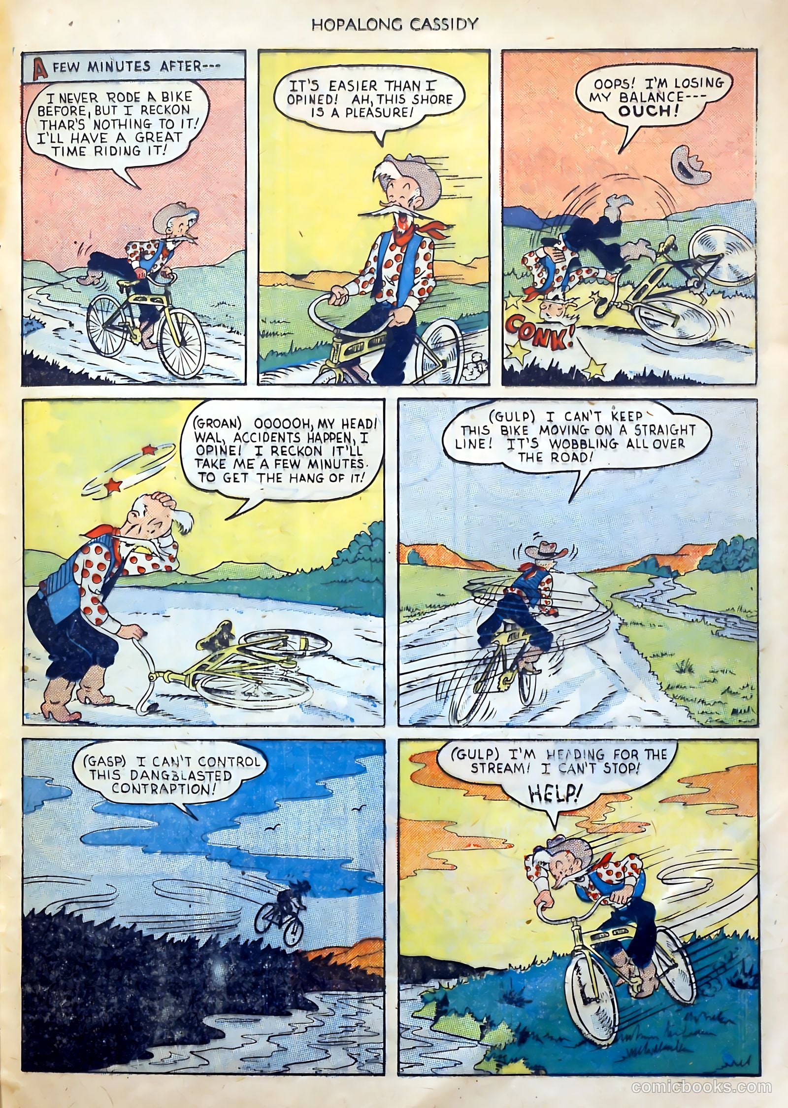 Hopalong Cassidy #40 (1950) — page 25 of 36