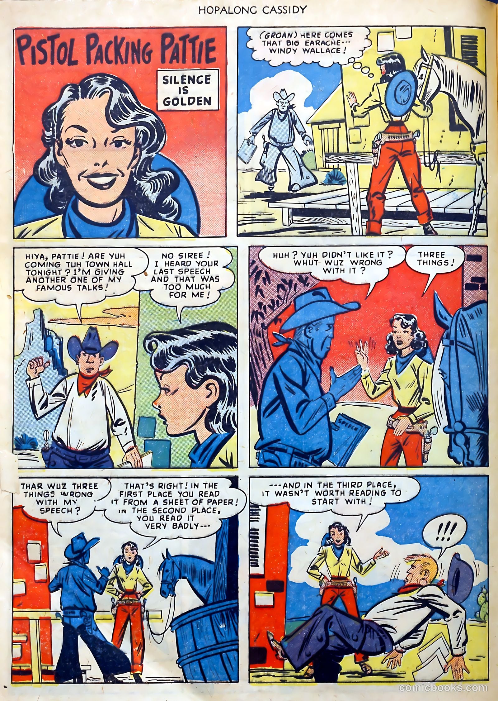 Hopalong Cassidy #40 (1950) — page 28 of 36