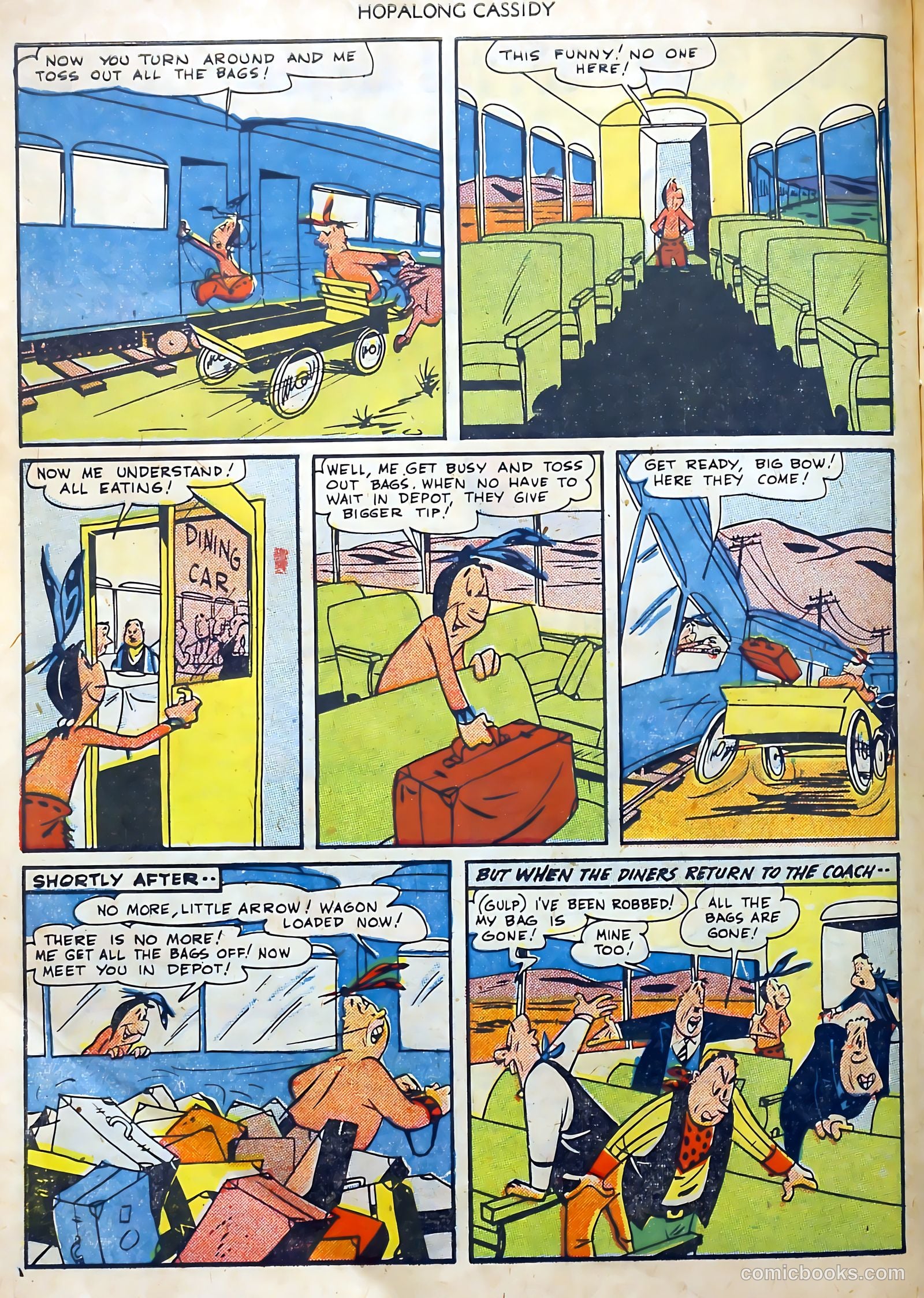 Hopalong Cassidy #40 (1950) — page 30 of 36