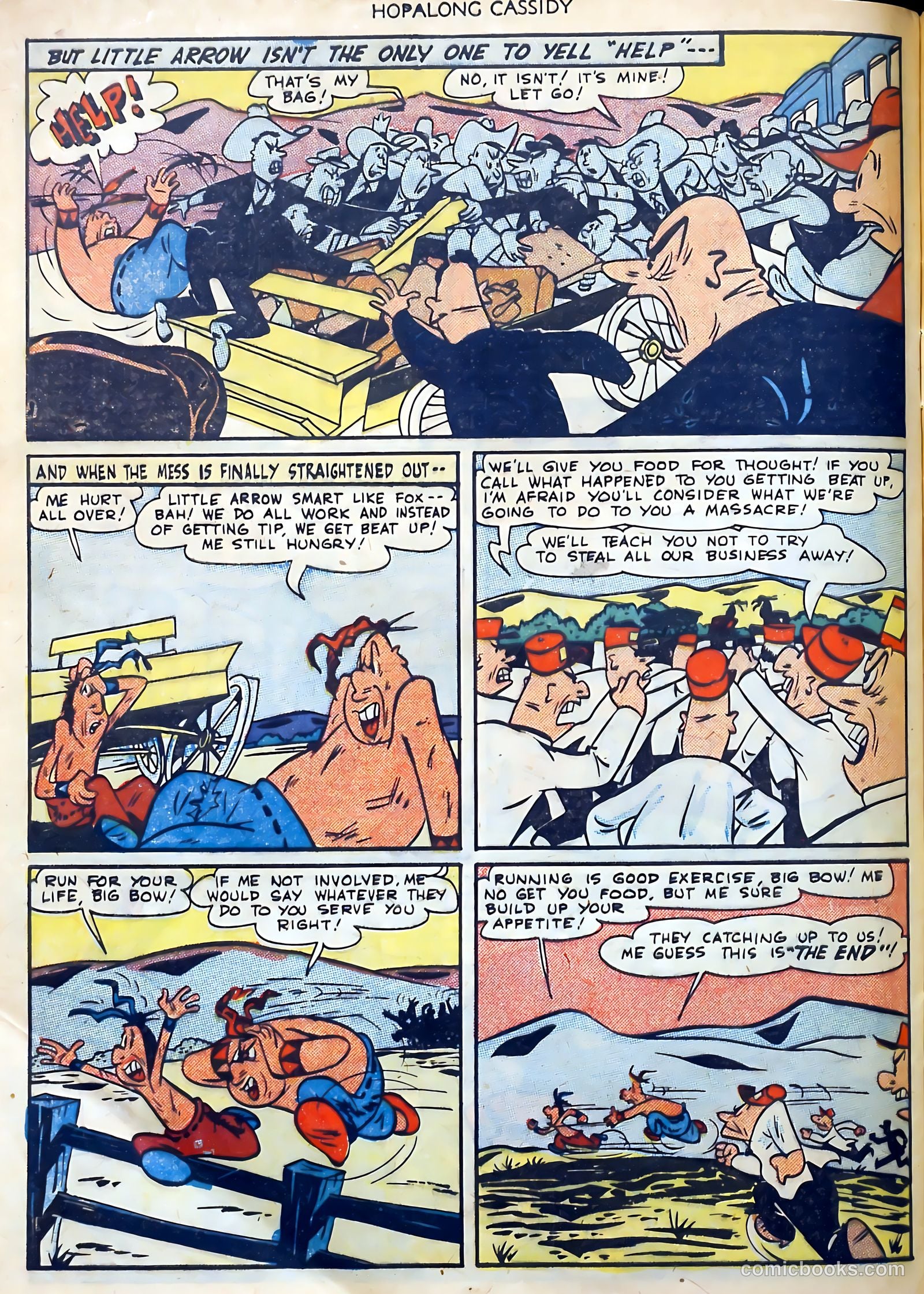 Hopalong Cassidy #40 (1950) — page 32 of 36