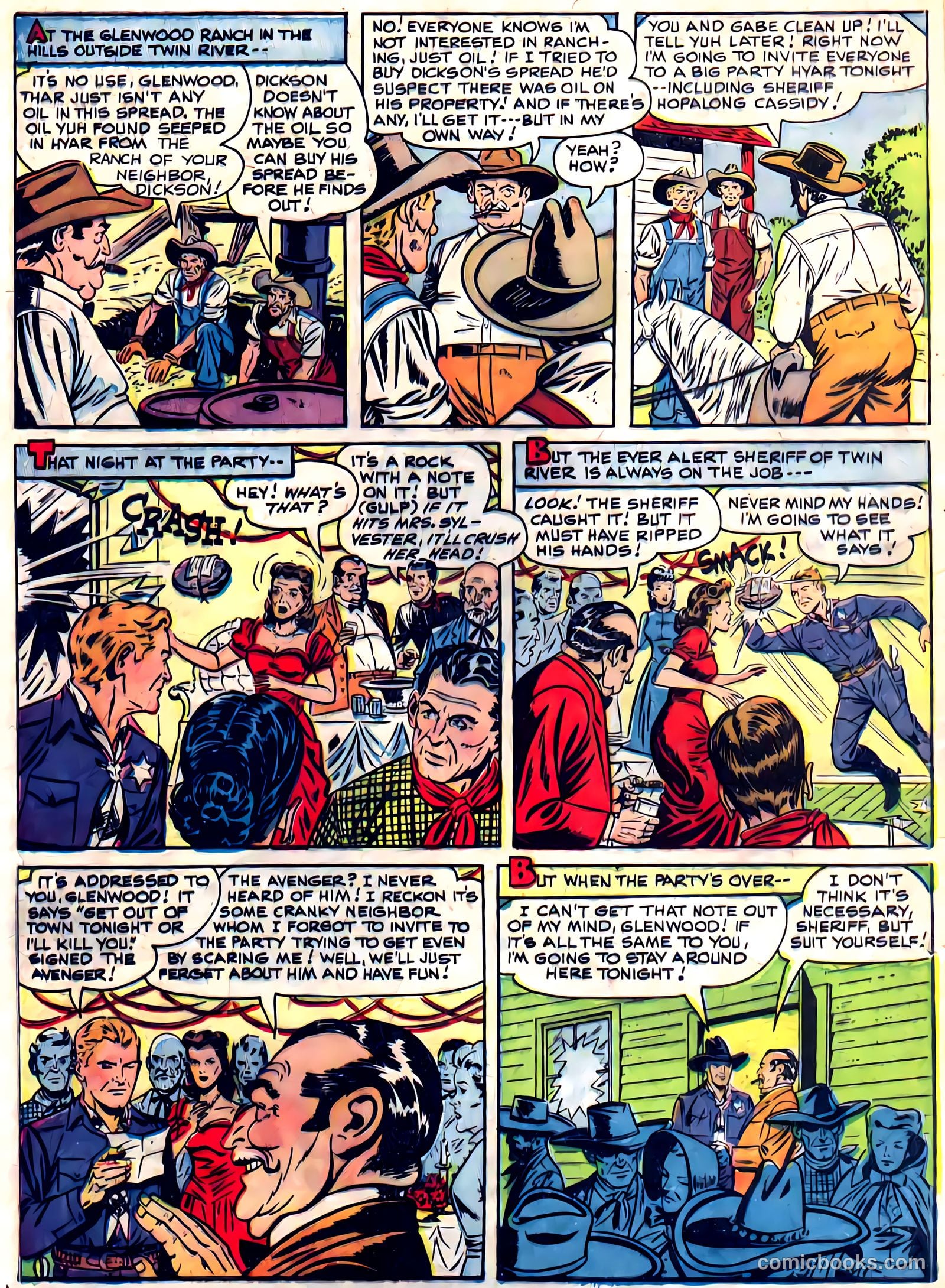 Hopalong Cassidy #41 (1950) — page 4 of 52